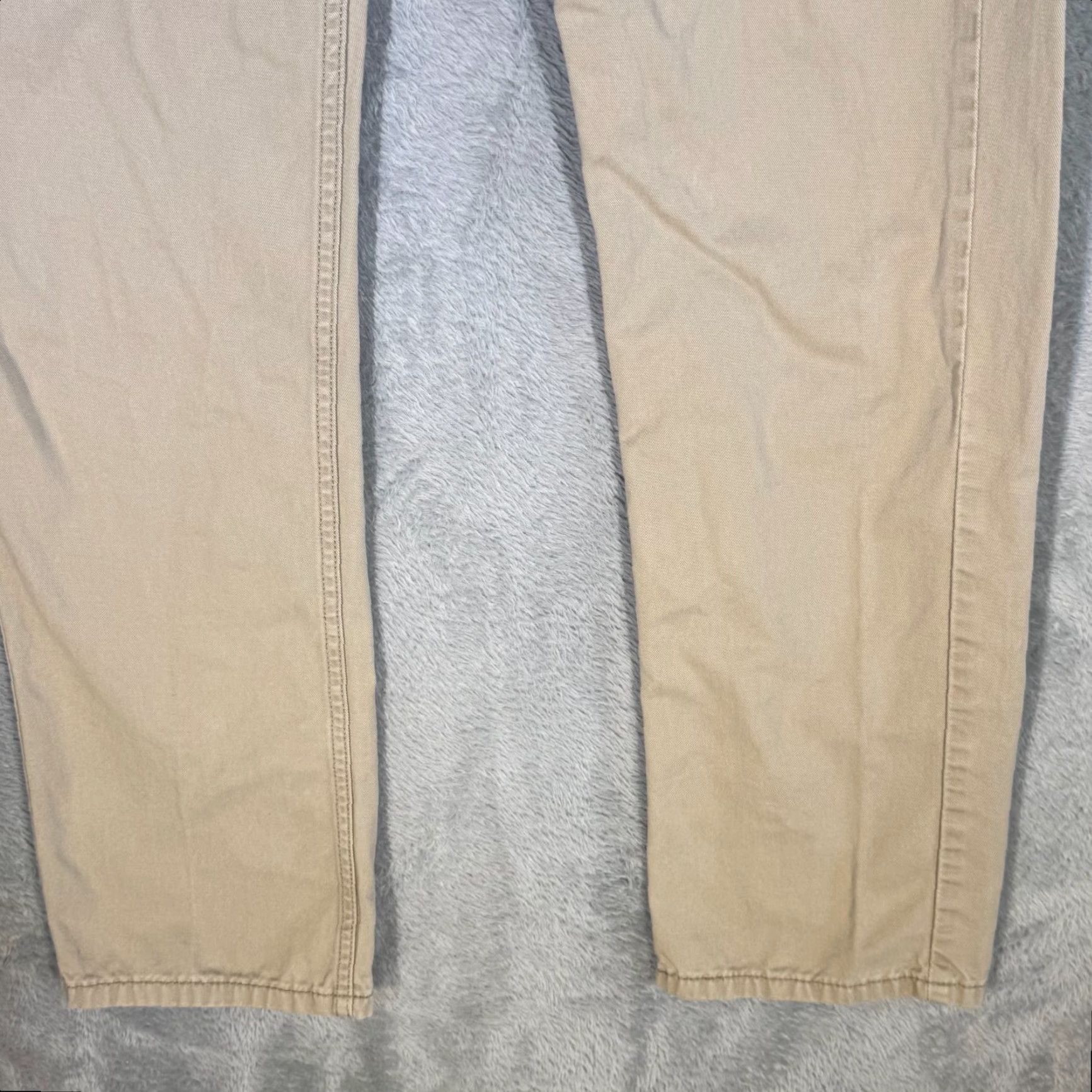 Levi's Levi’s 514 Jeans Beige Denim Mid-Rise Straight Men 31x32 5-Pocket Cotton Denim Jeans Size US 31 - 5 Thumbnail