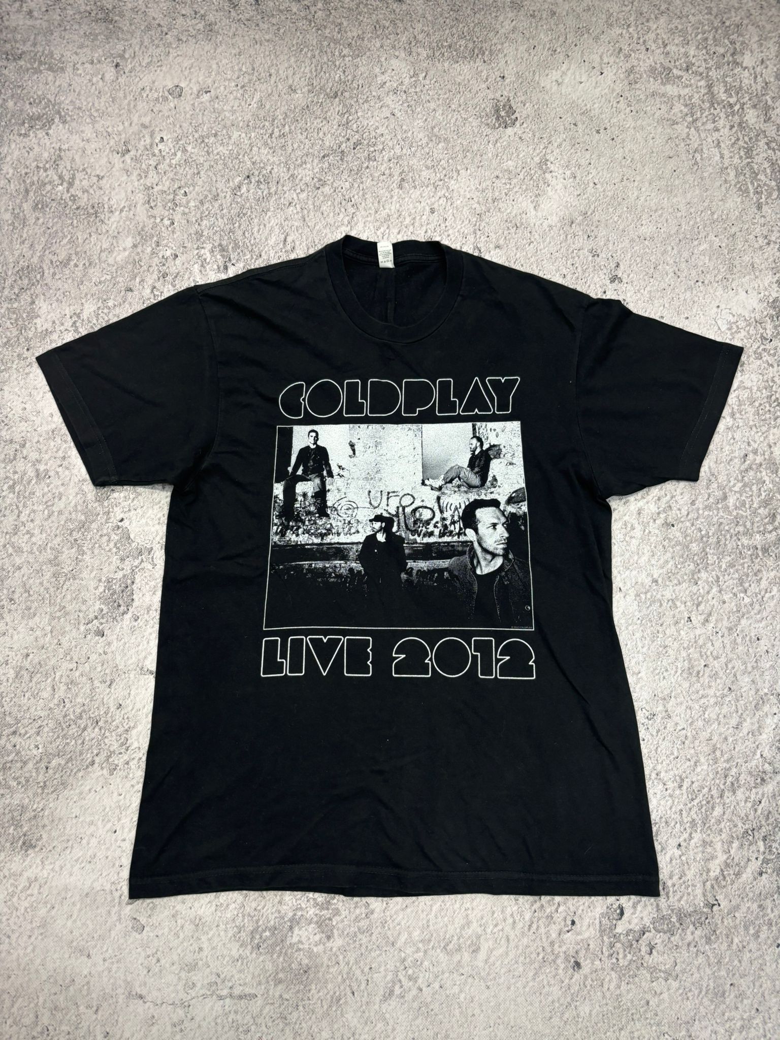 Band Tees Koszulka Coldplay live 2012 T-shirt Size US L / EU 52-54 / 3 - 1 Thumbnail