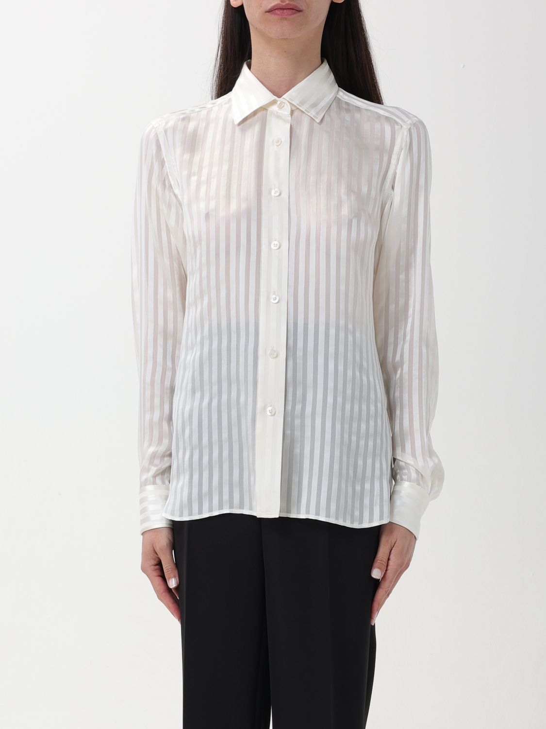 image of Tom Ford Shirt Woman Beige, Women's (Size XS)