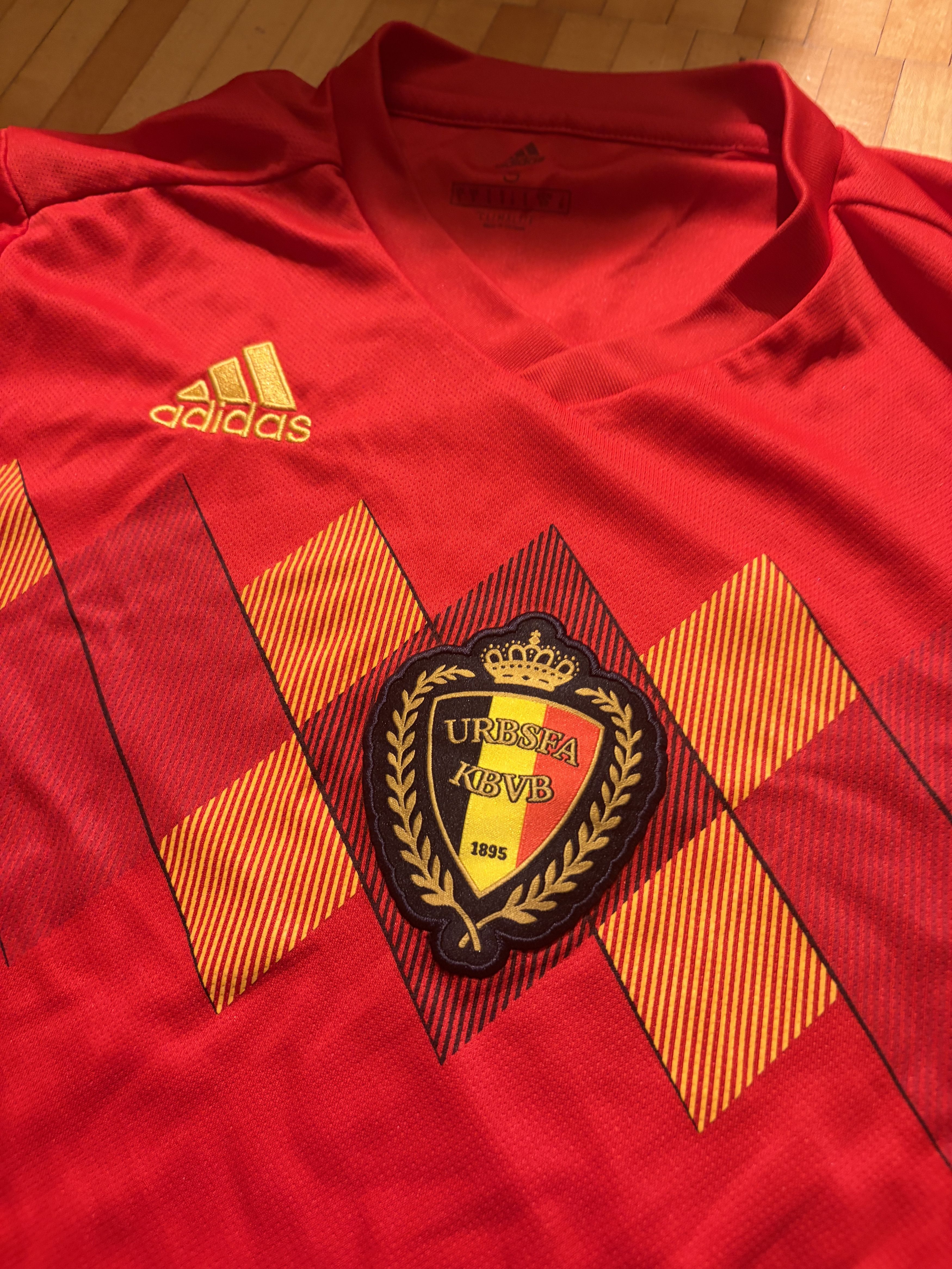 Adidas Belgium 2018 Jersey Size US S / EU 44-46 / 1 - 3 Thumbnail