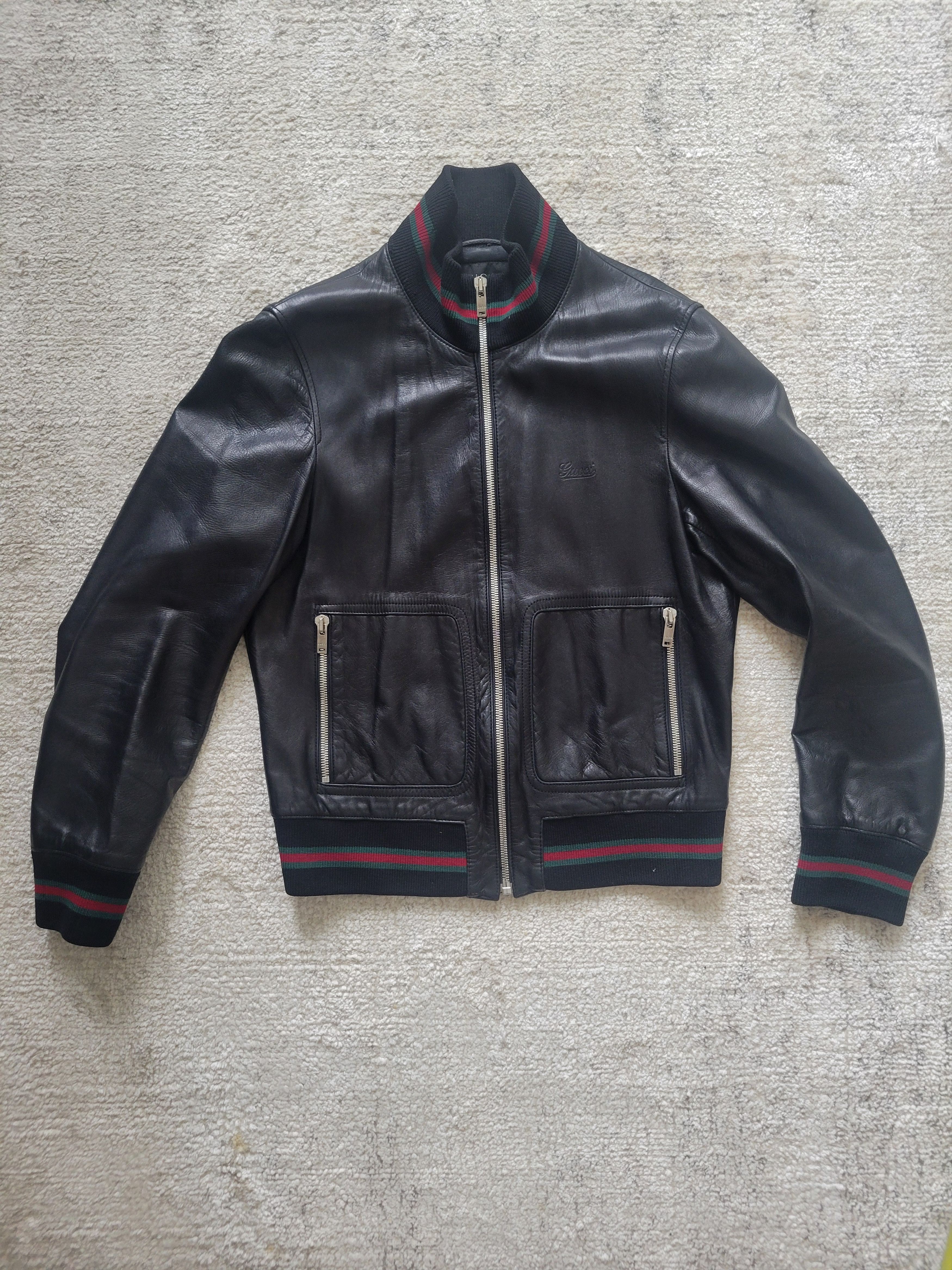 Gucci Gucci icon leather jacket Size US M / EU 48-50 / 2 - 16 Thumbnail