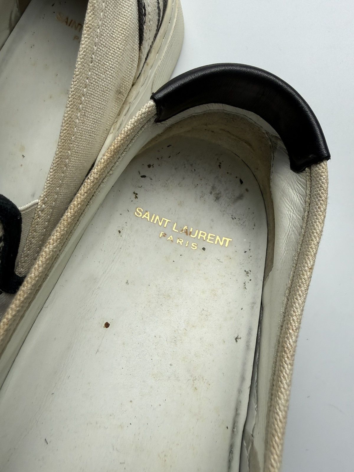 Saint Laurent Paris Saint Laurent Paris Zebra Slip On Size US 8 / EU 41 - 6 Thumbnail