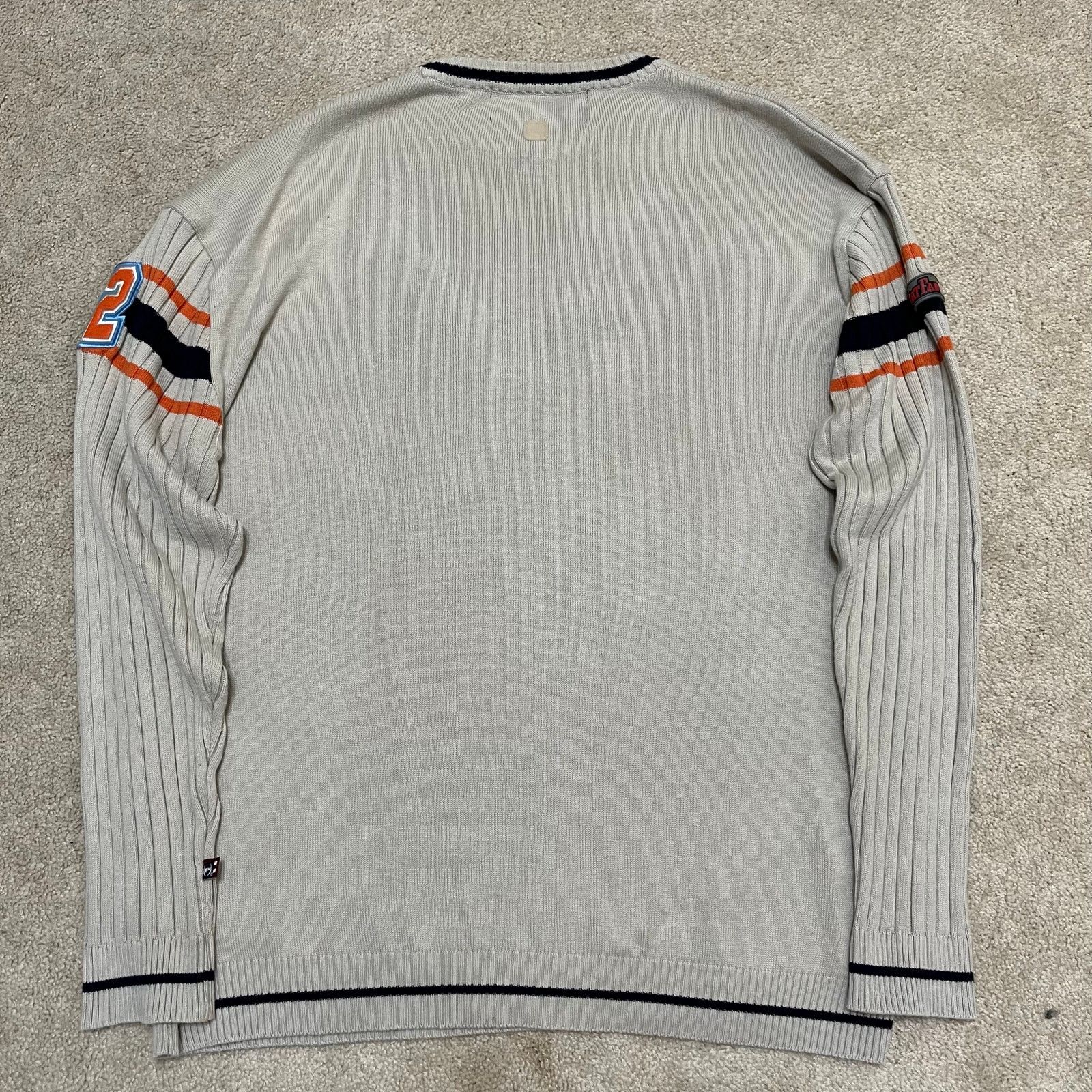 Phat Farm Y2K Phat Farm PF 92 Spellout Streetwear Tan Knit Sweater XL Size US XL / EU 56 / 4 - 2 Thumbnail