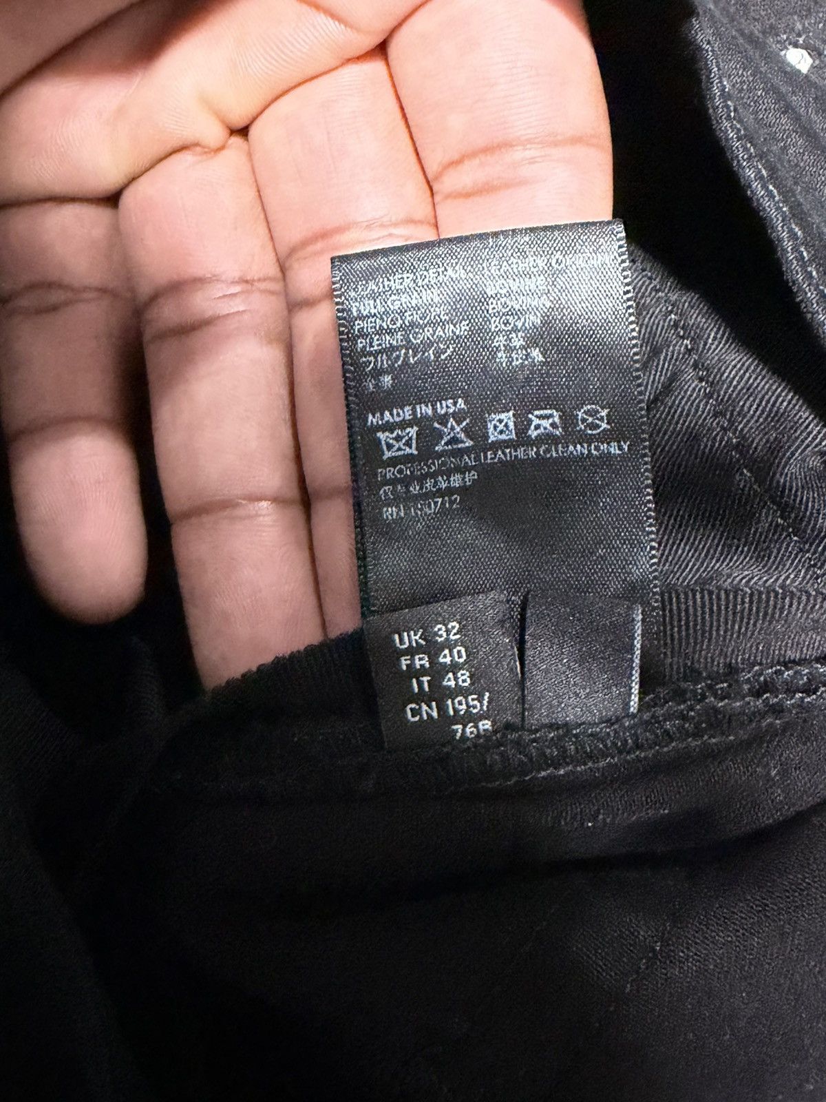 Amiri Amiri bone Size US 32 / EU 48 - 6 Thumbnail