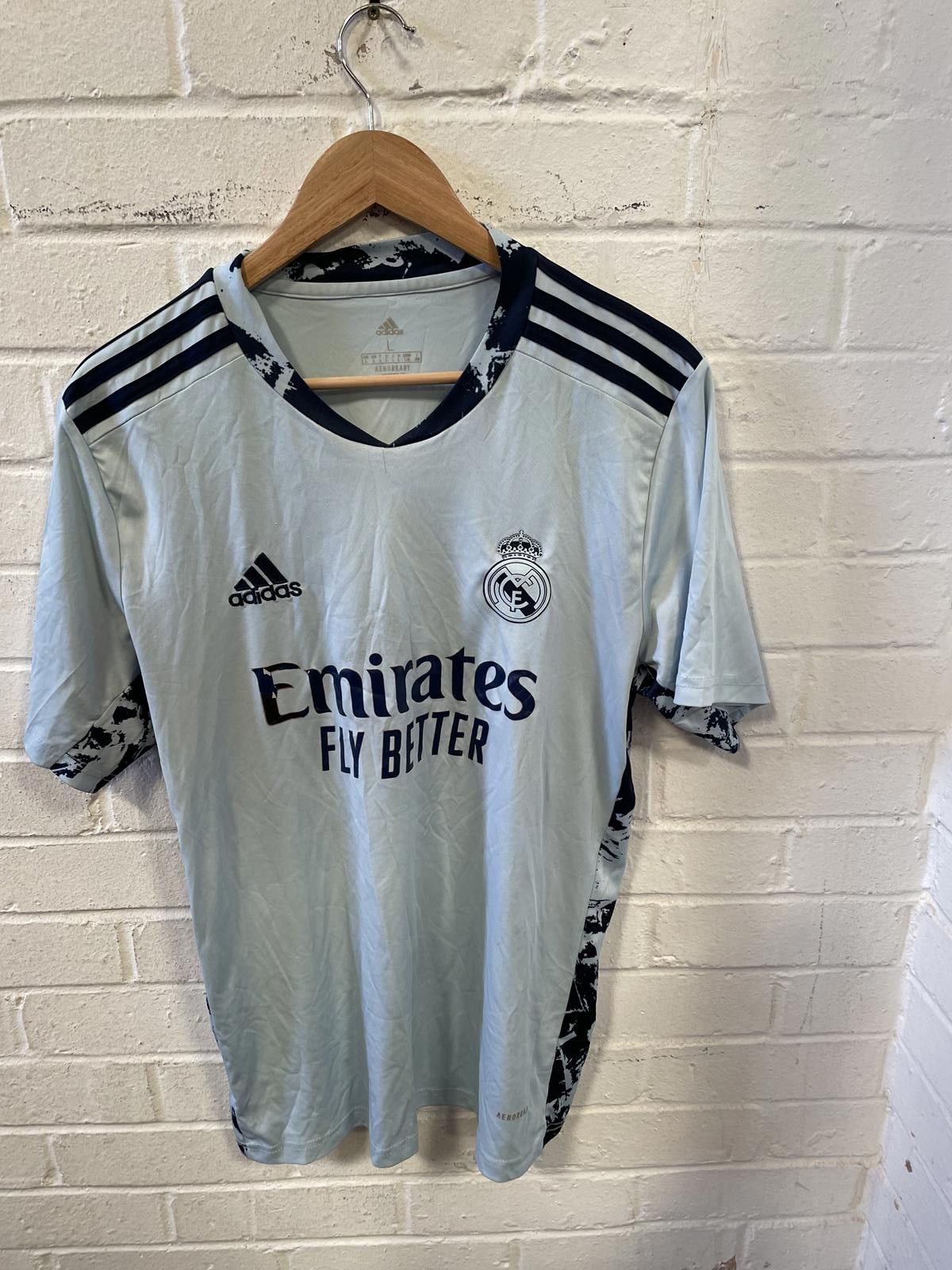 Adidas Adidas Real Madrid Emirates Fly Better Soccer Jersey Size US M / EU 48-50 / 2 - 1 Thumbnail