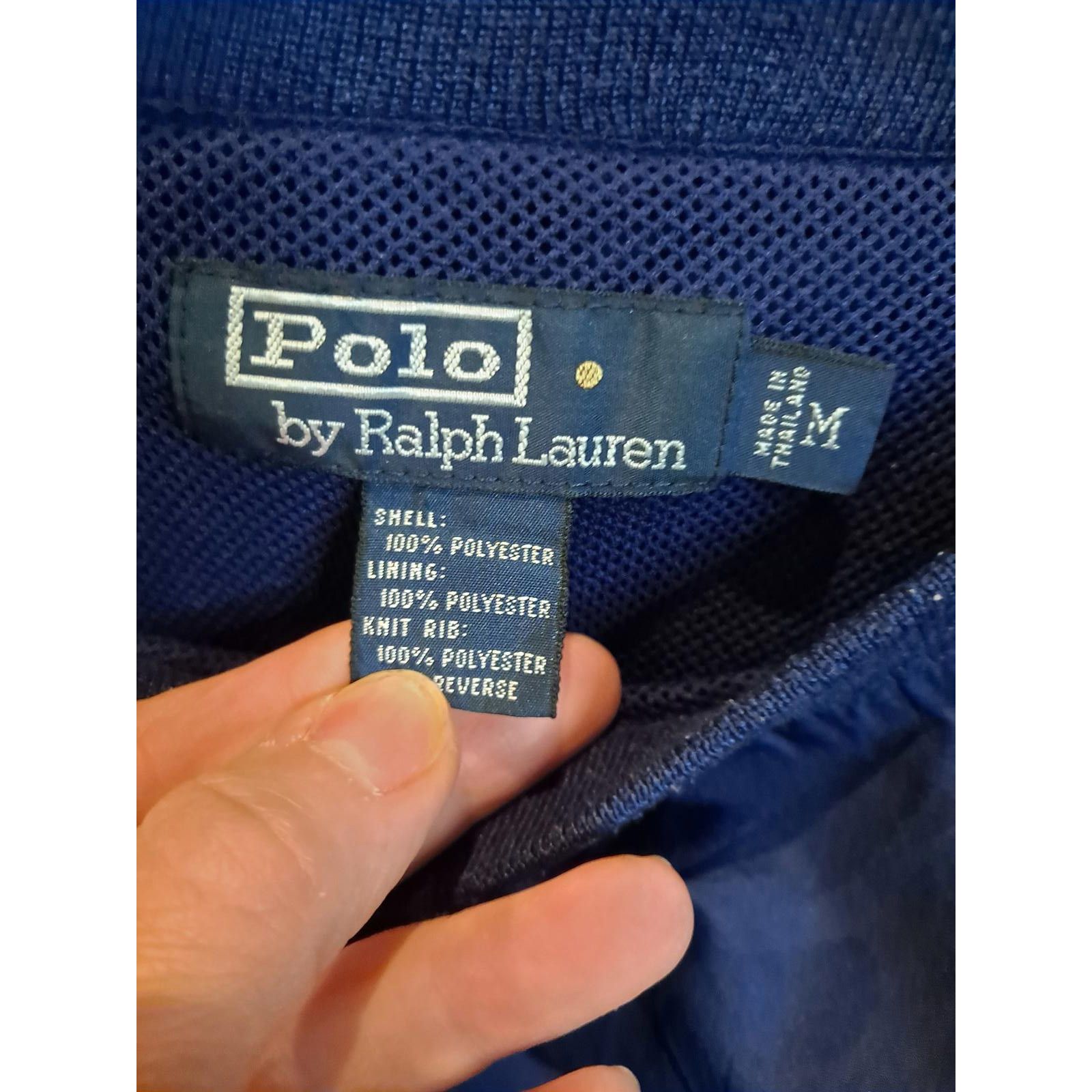 Vintage Vintage Polo by Ralph Laruen Blue with Red Logo Insulated Wi Size US M / EU 48-50 / 2 - 3 Thumbnail