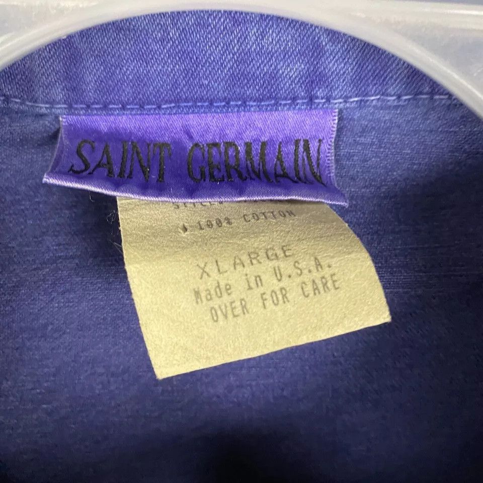 Other × Vintage Vintage Saint Germain Jacket Women's XL Button Up Size XL / US 12-14 / IT 48-50 - 4 Thumbnail