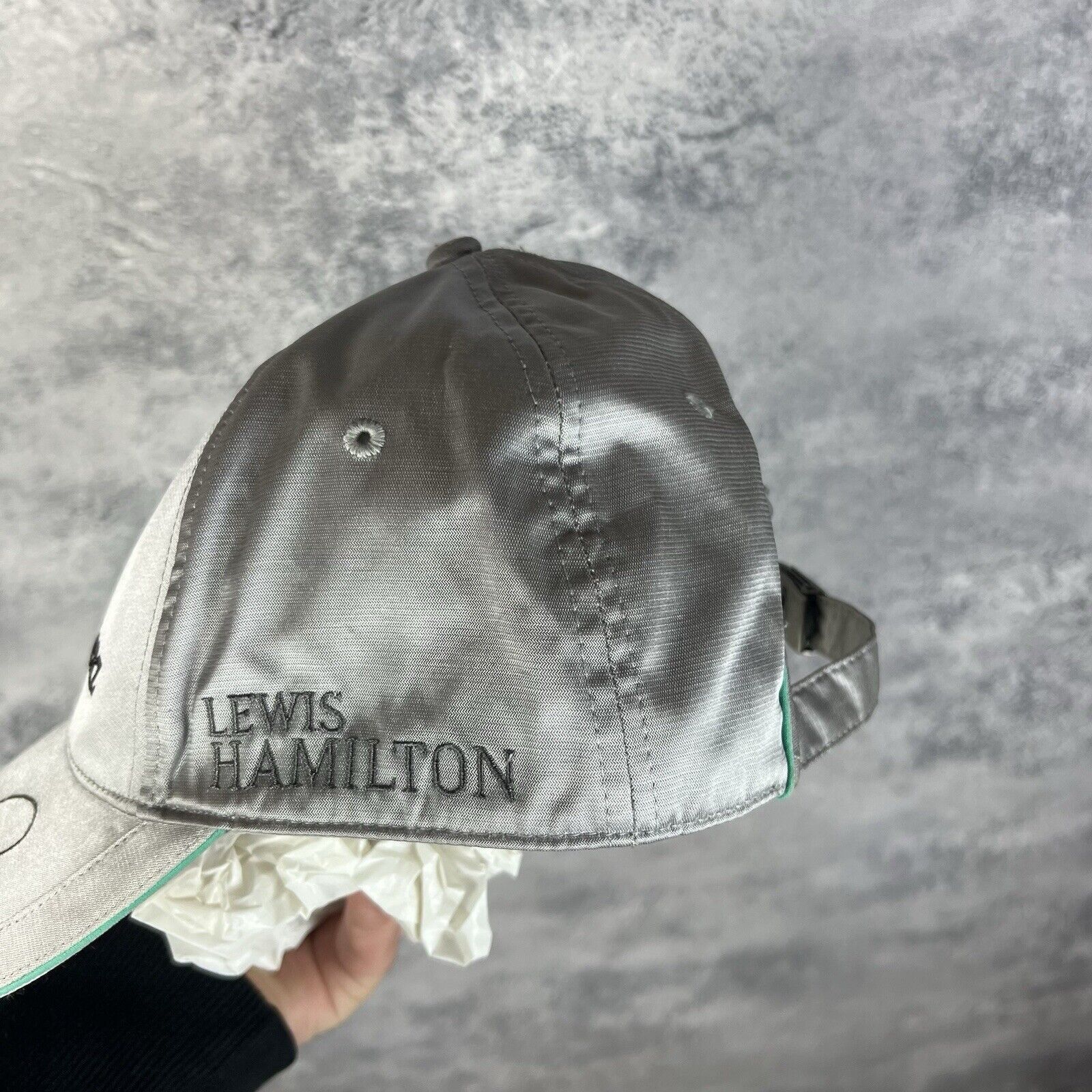 Mercedes-Benz Puma Mercedes Benz Lewis Hamilton Cap Men's Gray One Size ` Size ONE SIZE - 7 Thumbnail
