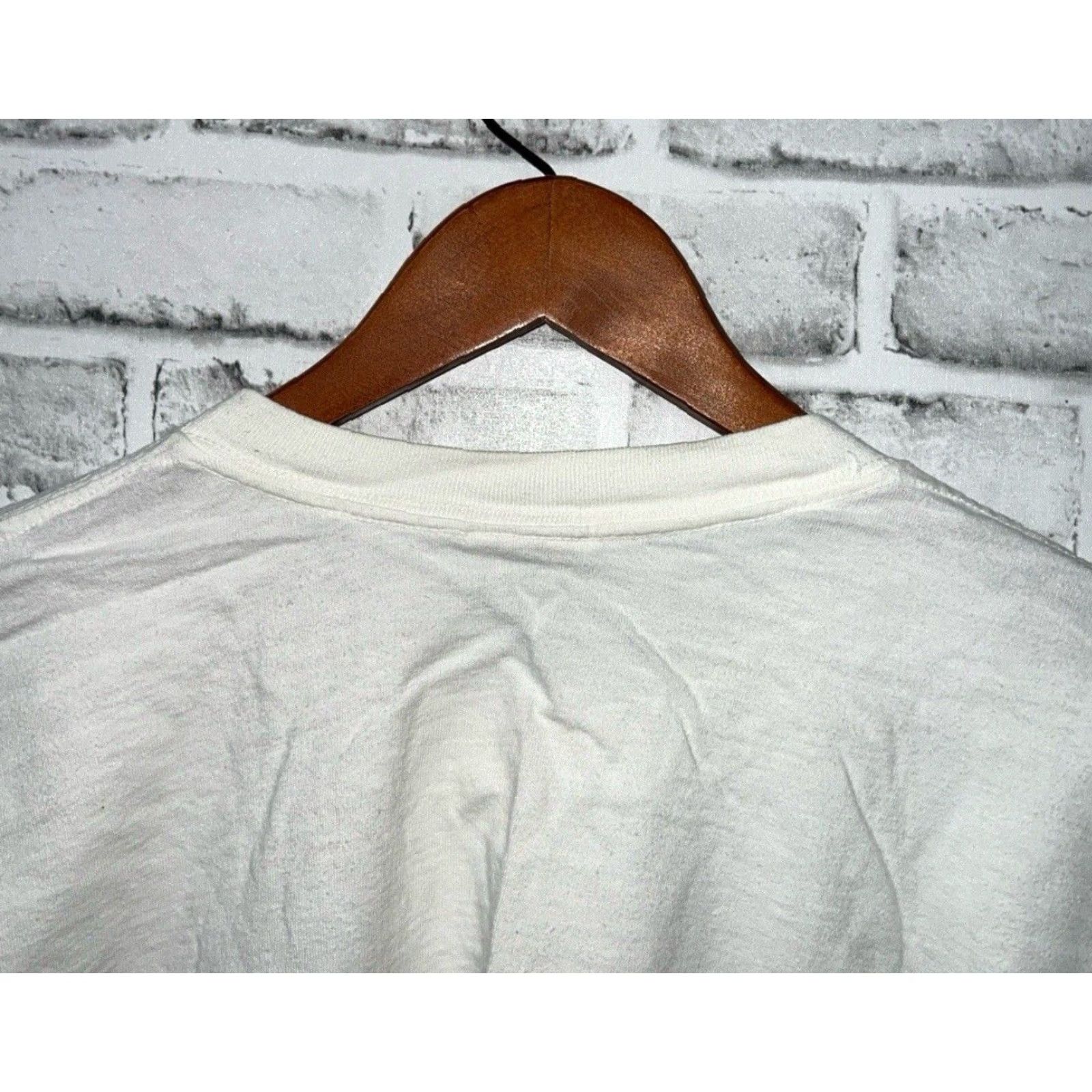 Vintage VINTAGE Rosarito Beach T-Shirt Mens L White Stitch SINGLE STITCH Tropical Beach Rosarito White T-Shirt Mens L Size US L / EU 52-54 / 3 - 5 Thumbnail