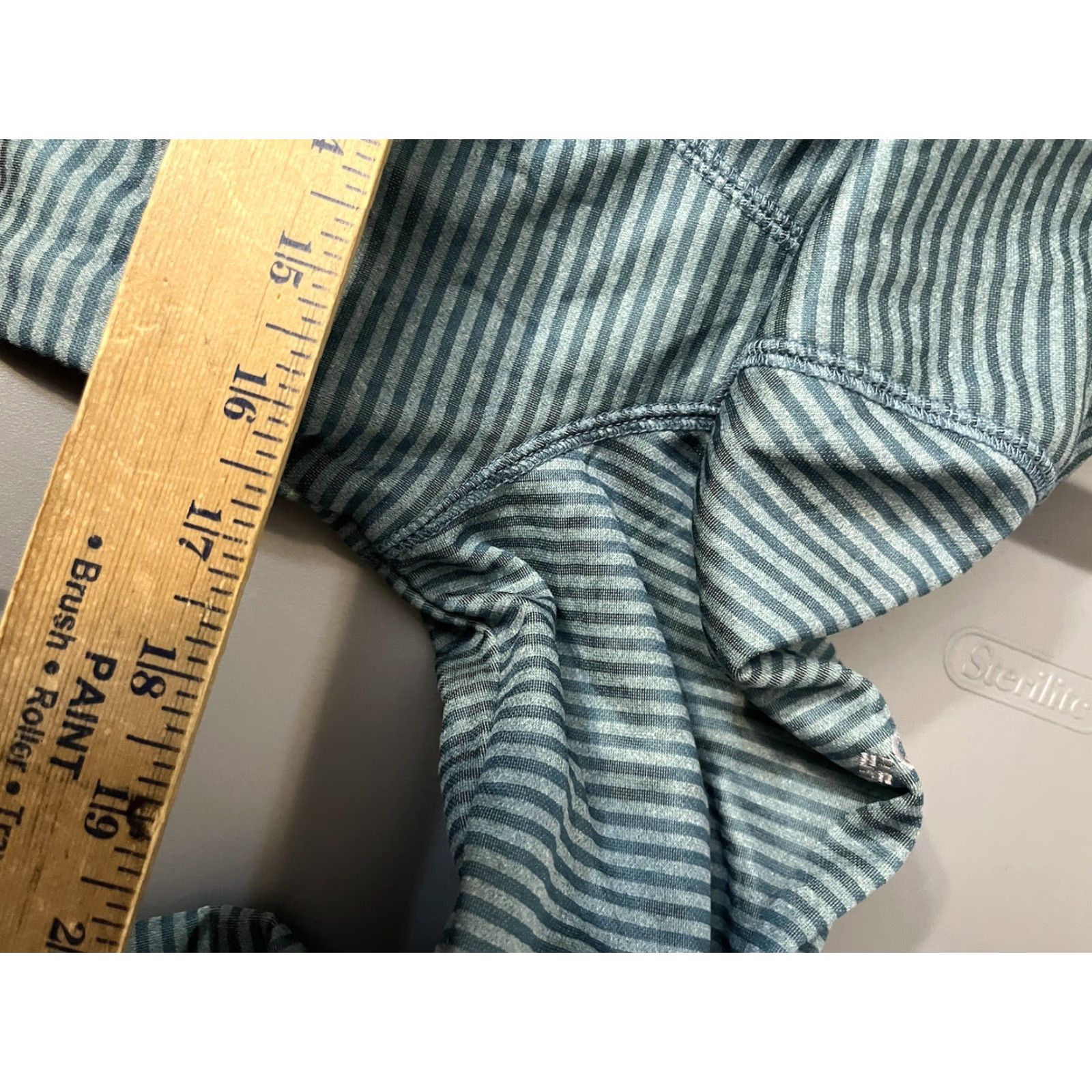 Vintage Columbia Pullover Womens Size M Green Striped 1/4 Zip Fleece Lined Mountain Run Activewear Jacket Size M / US 6-8 / IT 42-44 - 5 Thumbnail