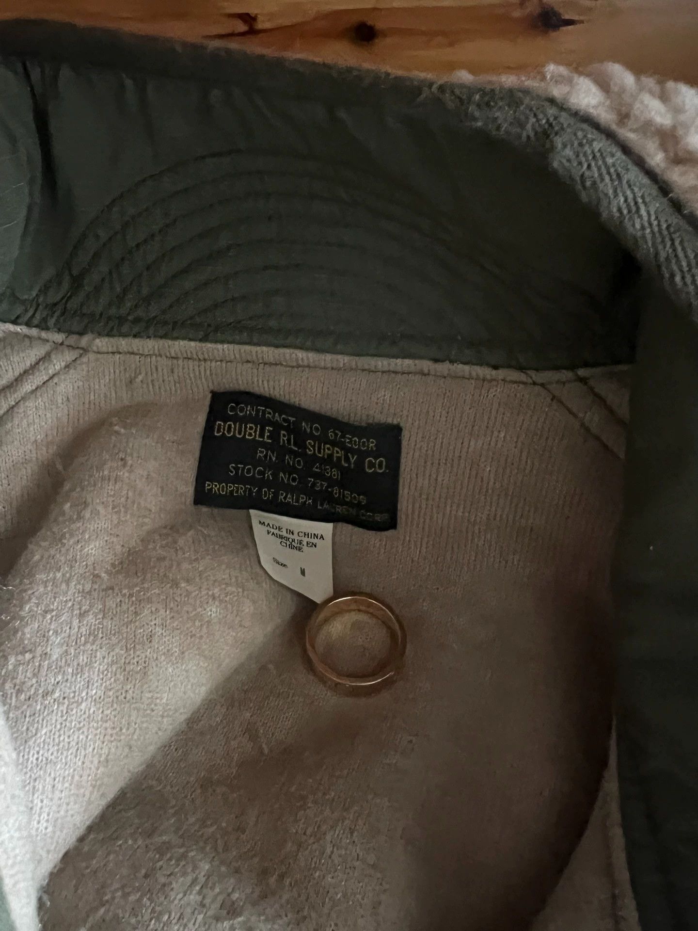 RRL Ralph Lauren RRL Double RL Talon Zip Thick Polarfleece Jacket M Size US M / EU 48-50 / 2 - 9 Thumbnail