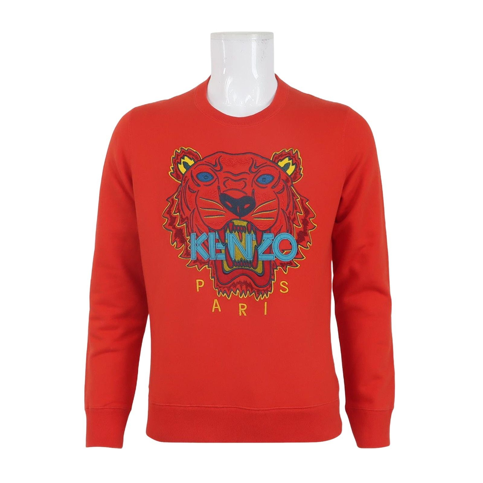 Kenzo Kenzo Tiger Logo Crewneck Sweatshirt Size L Size US L / EU 52-54 / 3 - 1 Thumbnail