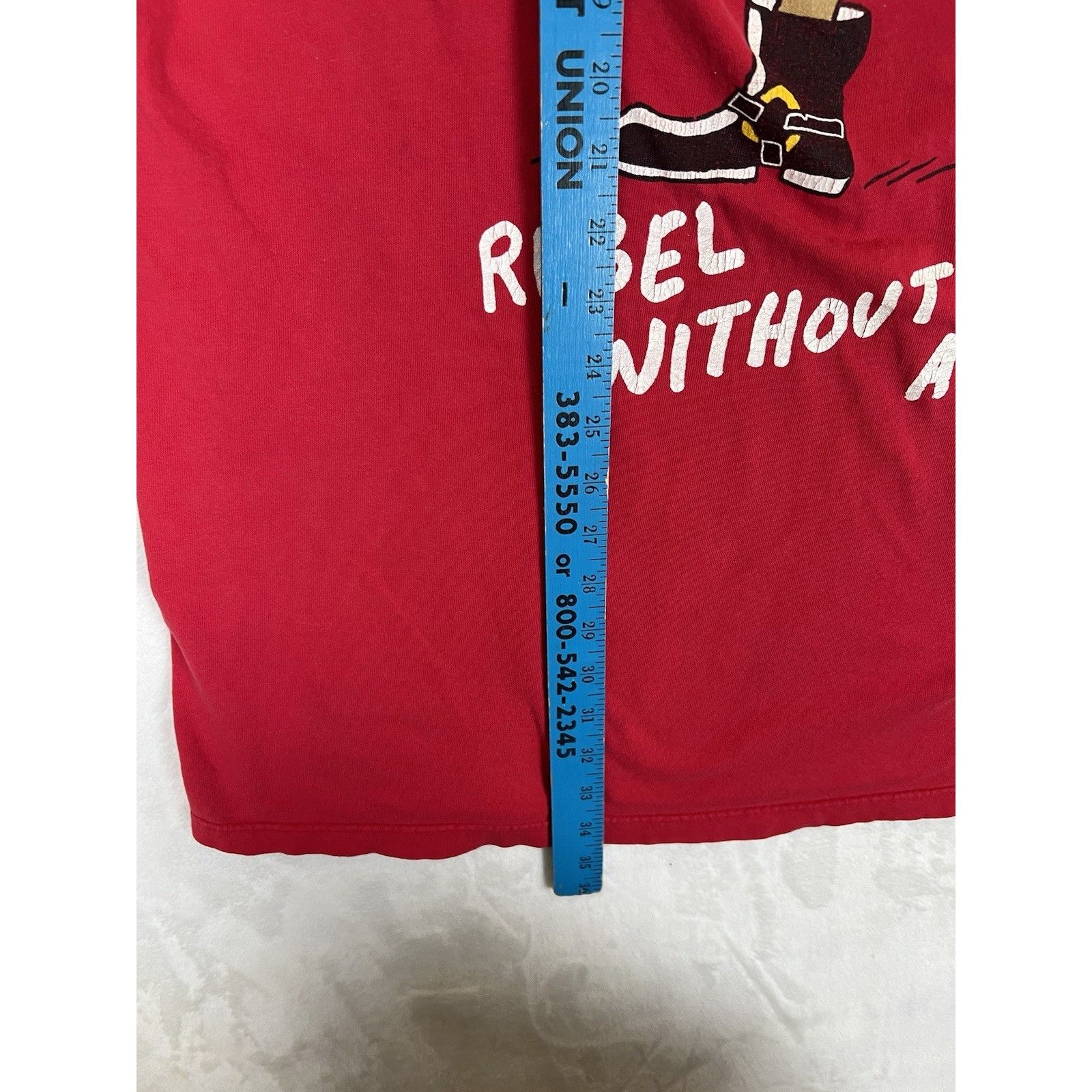 Other Vintage Rebel Without a Claus Pajama Shirt Christmas Reindee Size US XL / EU 56 / 4 - 6 Thumbnail
