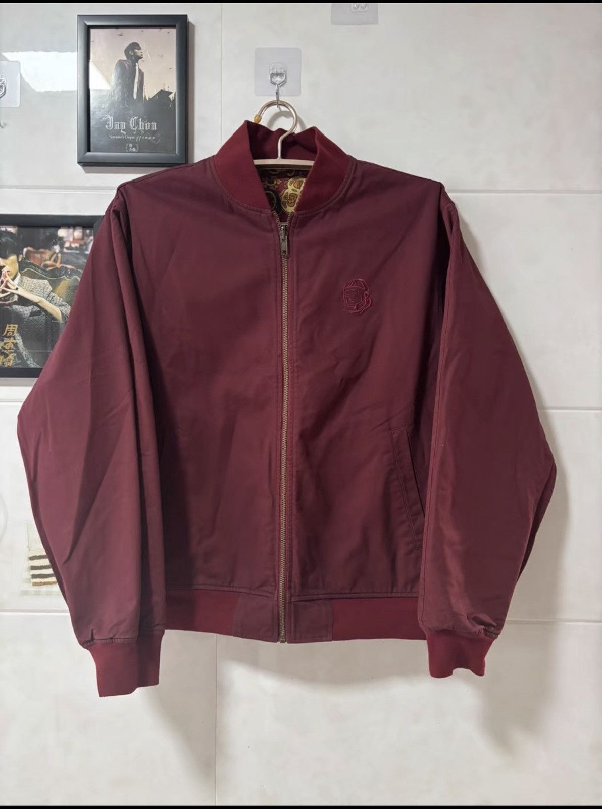 Billionaire Boys Club BBC ICECREAM Reversible Burgundy Jacket Size US L / EU 52-54 / 3 - 1 Thumbnail