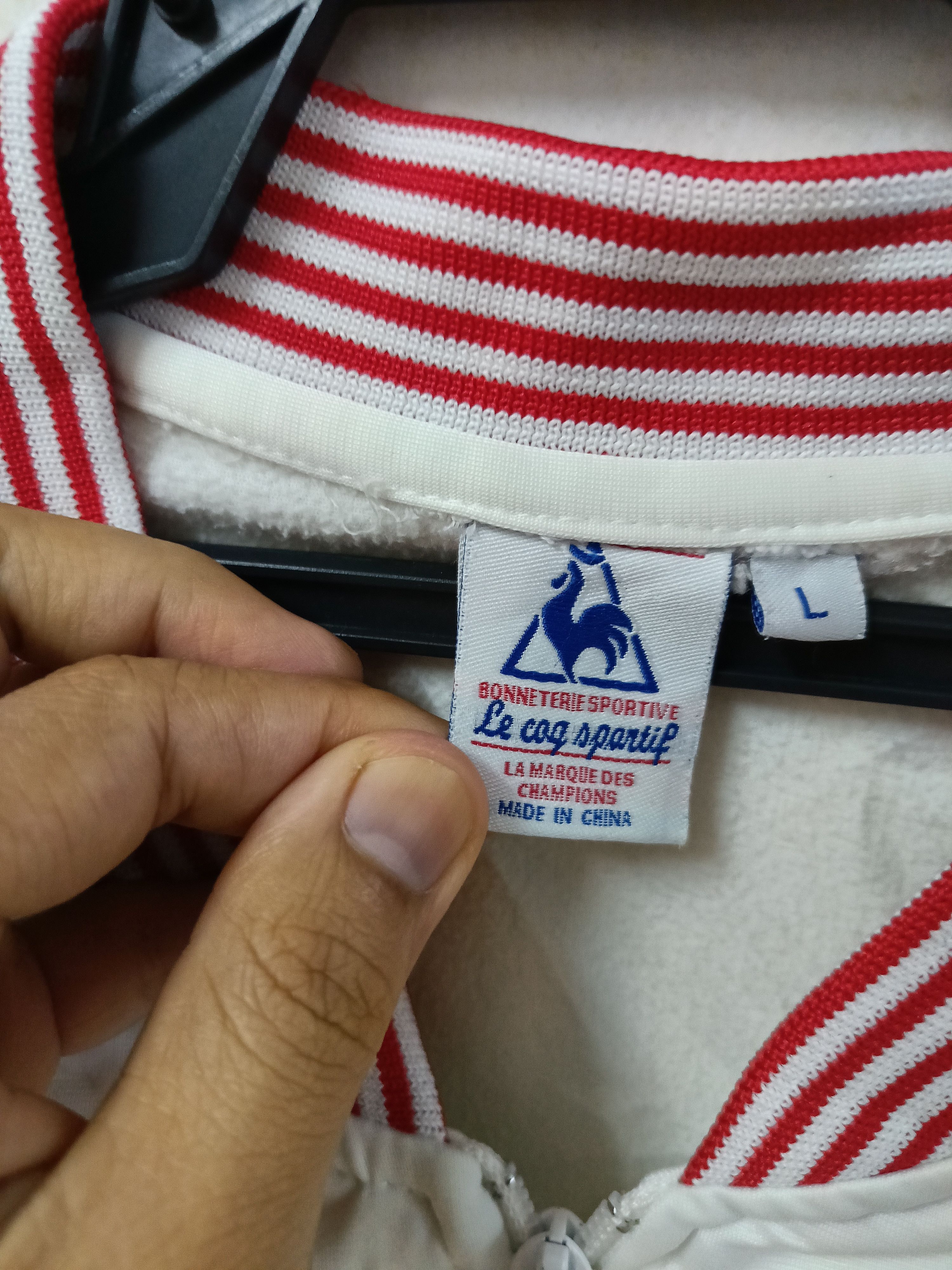 Le Coq Sportif Classic England Soccer Team track Jacket Size US M / EU 48-50 / 2 - 3 Thumbnail