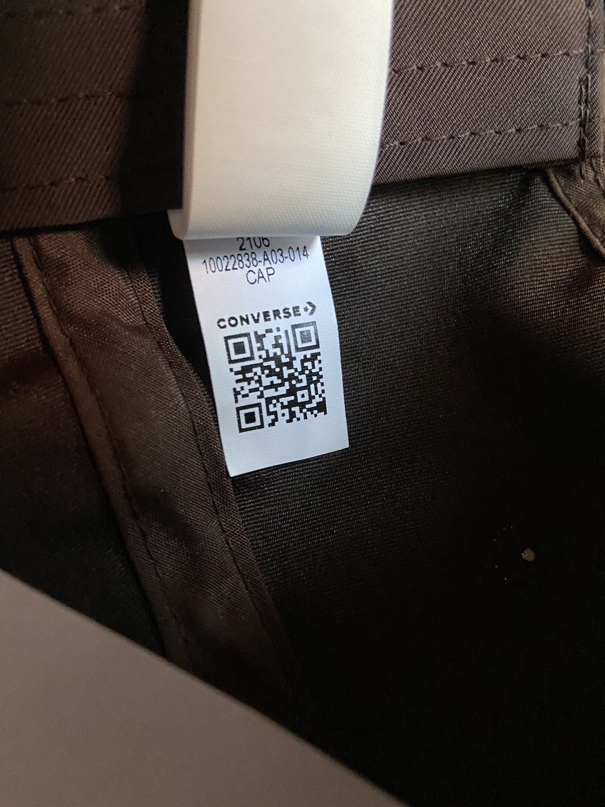 Converse Rick Owens Drkshdw x Converse Cap Brown Size ONE SIZE - 7 Thumbnail