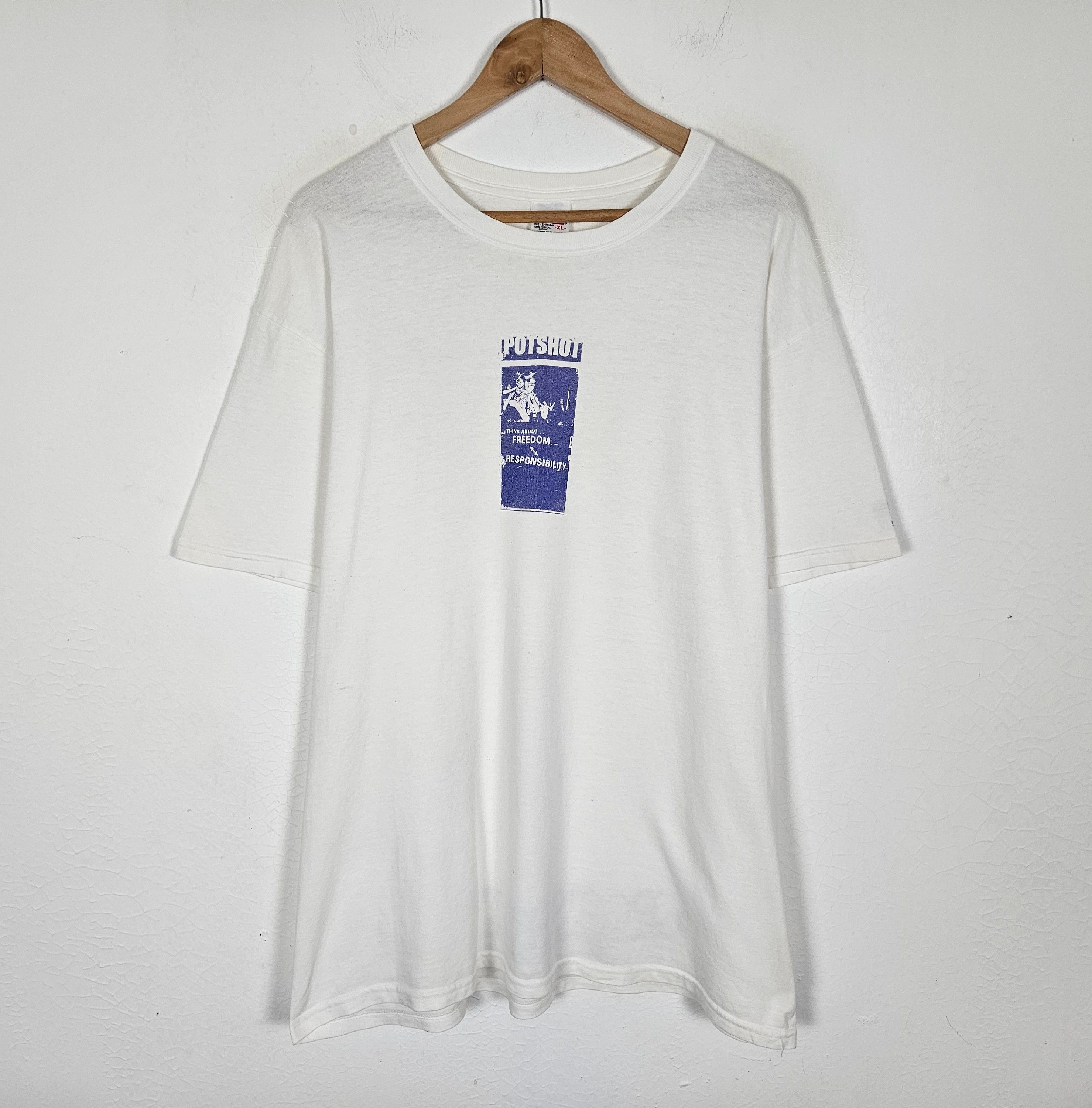 Band Tees Vintage Potshot Japan Ska Punk Band Freedom shirt Size US XL / EU 56 / 4 - 3 Thumbnail