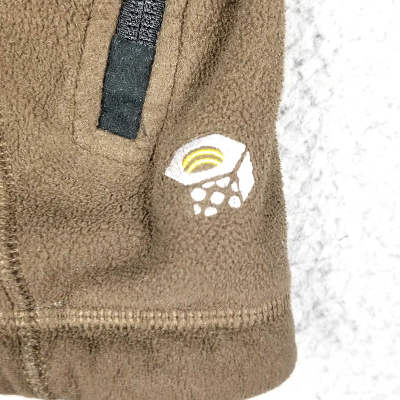 Mountain Hardwear VINTAGE Mountain Hardwear Jacket Womens XS Polartec Brown Full Zip Fleece Coat Size XS / US 0-2 / IT 36-38 - 2 Thumbnail