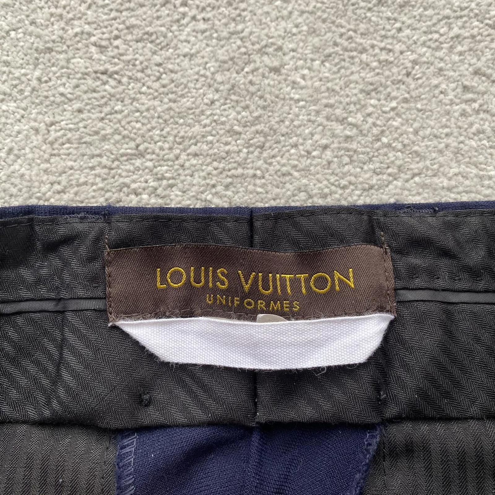 Louis Vuitton Louis Vuitton Uniform Wool Trousers Size US 28 / EU 44 - 5 Thumbnail