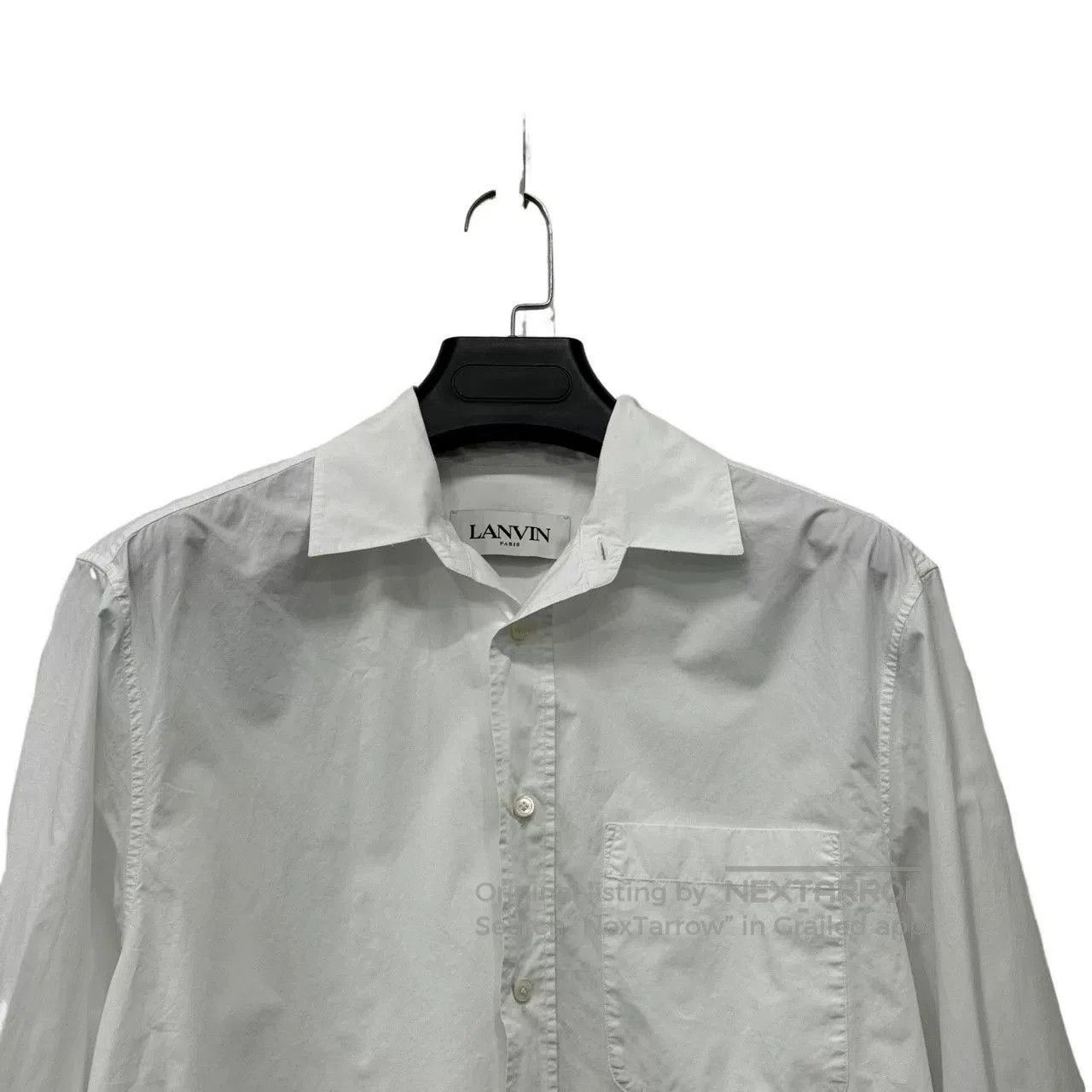 Lanvin Lanvin White Shirt. Size US M / EU 48-50 / 2 - 3 Thumbnail