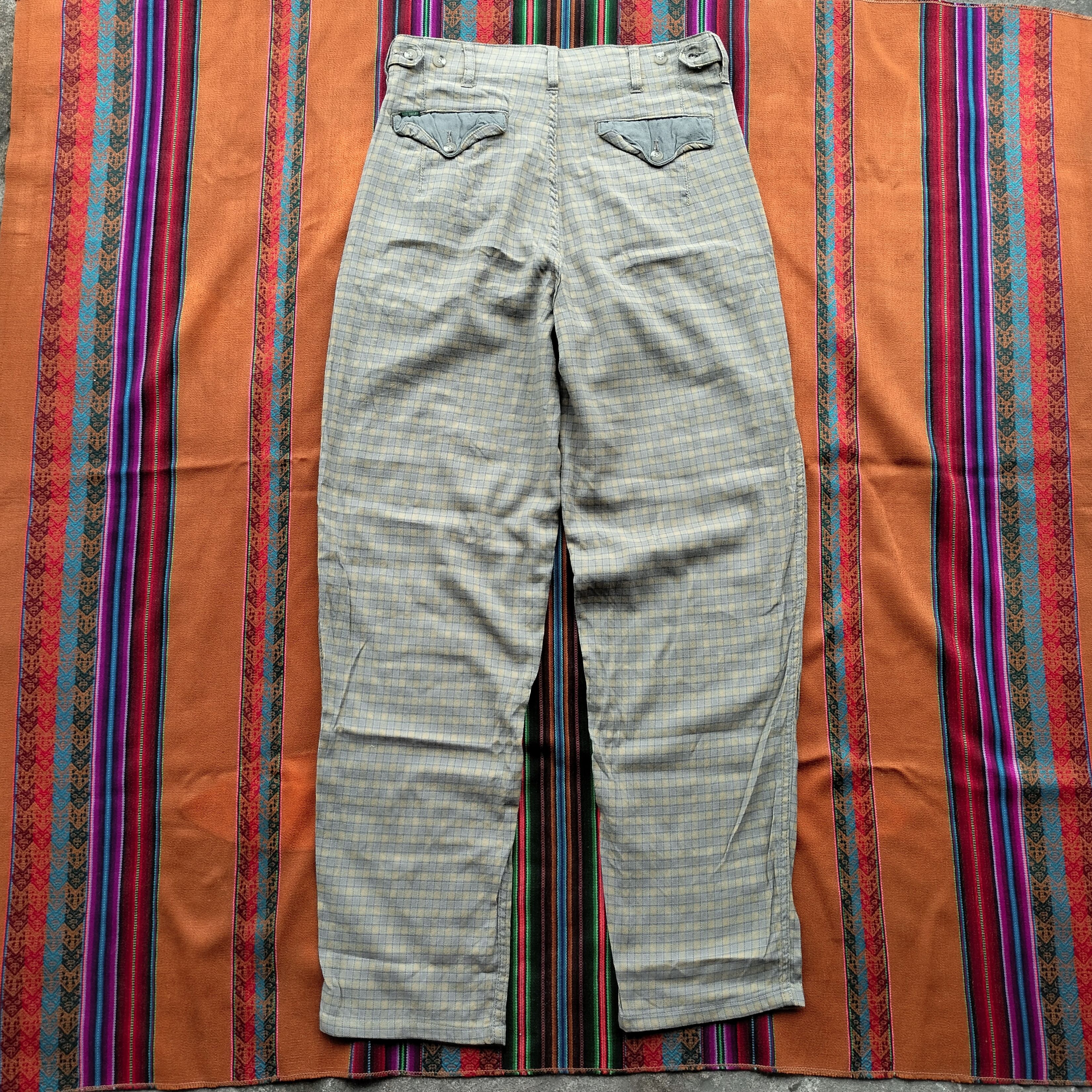 Nigel Cabourn Vintage Nigel cabourn mountain bike plaid pants Size US 30 / EU 46 - 2 Thumbnail