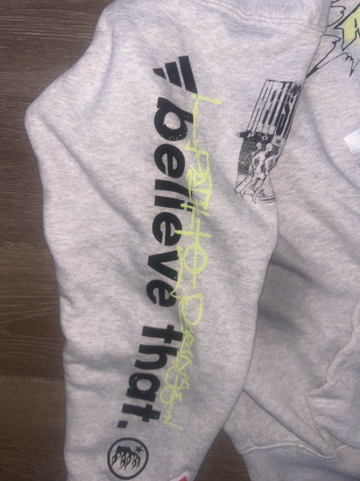 HELLSTAR HELLSTAR X ADIDAS X ANTHONY EDWARDS HOODIE Size US M / EU 48-50 / 2 - 7 Thumbnail
