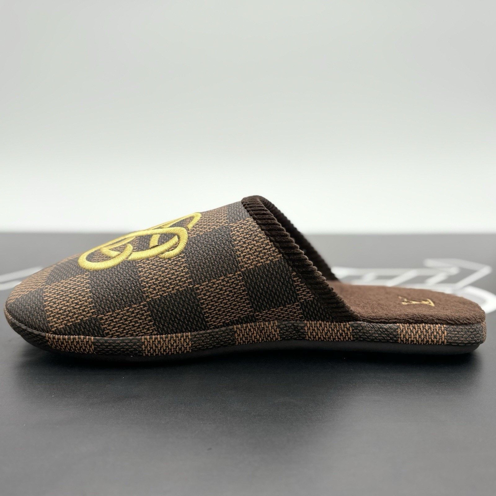 Louis Vuitton Louis Vuitton Palace Slipper Damier Pop ' Ebene ' | NEW! Size US 12 / EU 45 - 4 Thumbnail