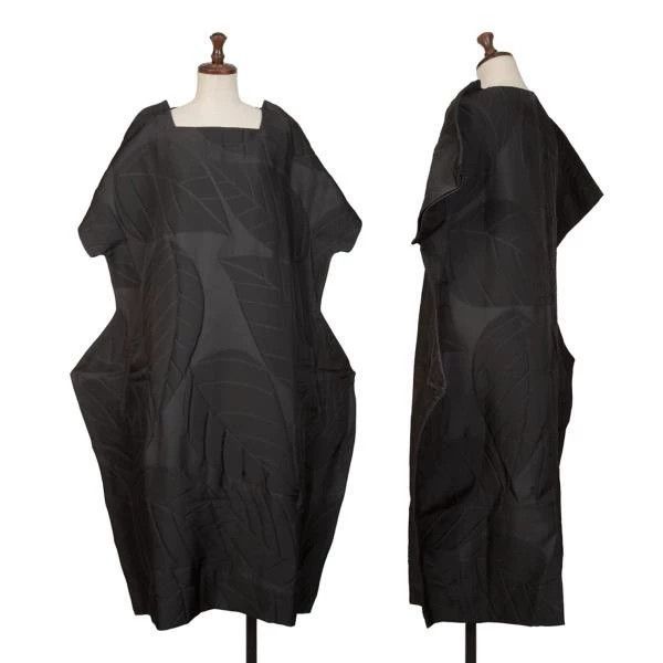 Comme des Garcons Comme des Garcons Black retro leaf secondary design dress Size M / US 6-8 / IT 42-44 - 1 Thumbnail