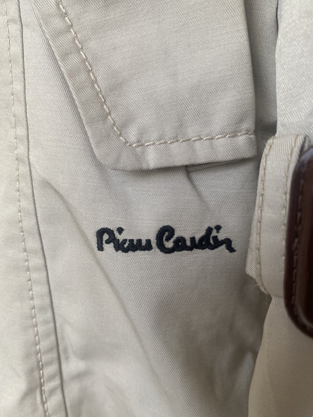 Japanese Brand × Pierre Cardin Pierre Cardin Trench Jacket Stylish & Lightweight Outerwear Size 40L - 4 Thumbnail
