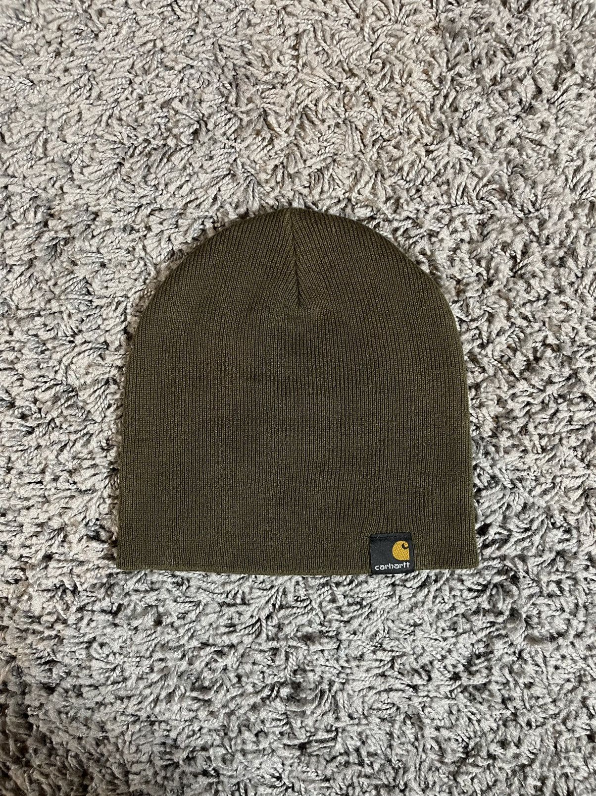 Carhartt 2005 Carhartt Vintage Sport Beanie Knit Hat Brown Size ONE SIZE - 1 Thumbnail
