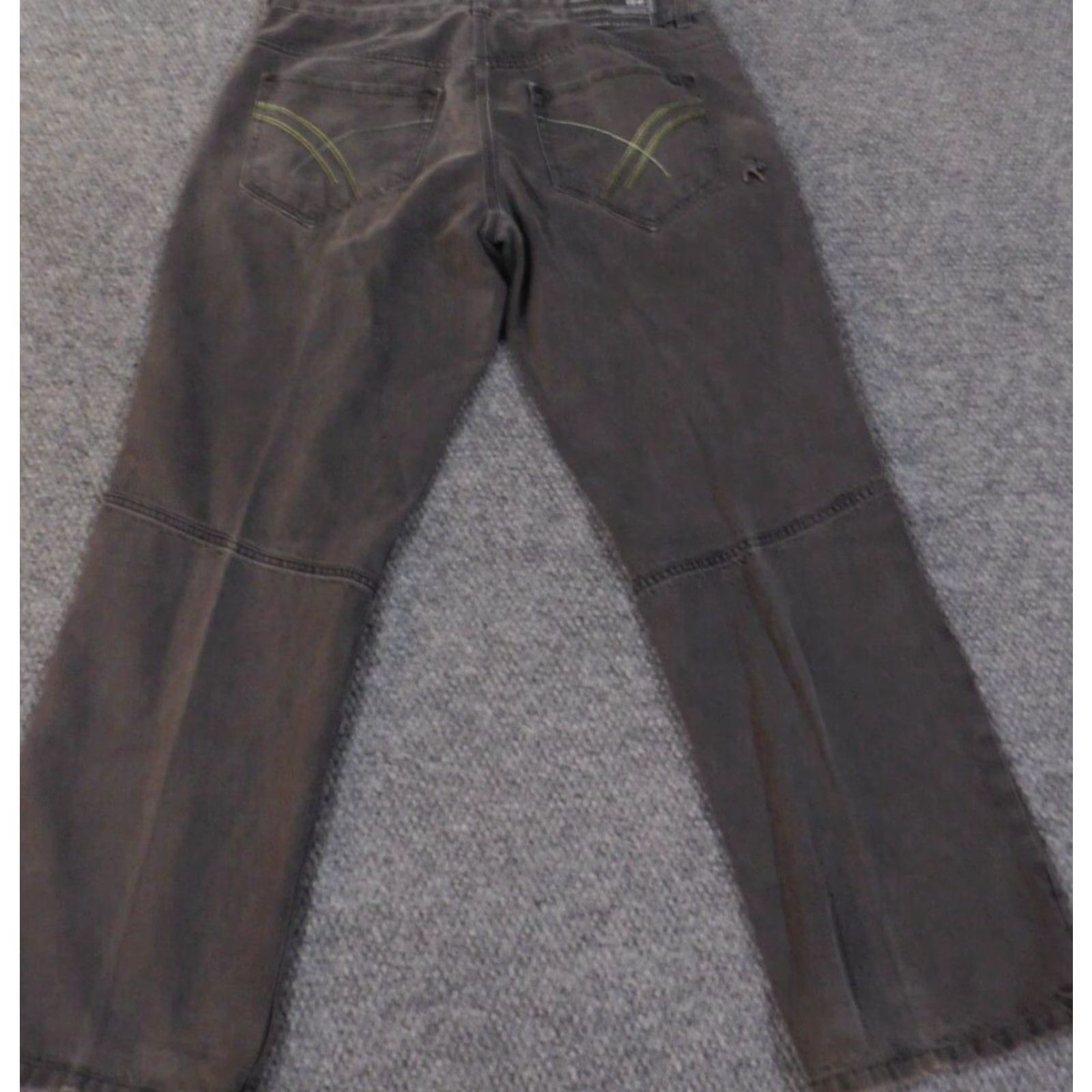 Rocawear VINTAGE Rocawear Jeans Waist 38 Inseam 32 Black Mens Hip Hop Baggy Straight Cotton Denim Zip Pockets 90s 2000s Size US 38 / EU 54 - 5 Thumbnail