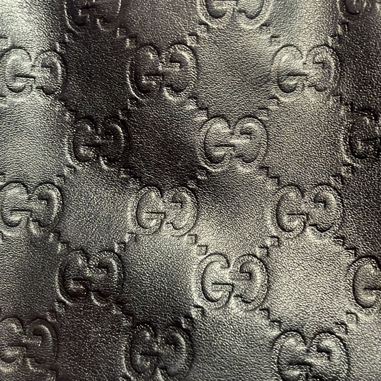 Gucci Gucci Sukey Guccissima GG Medium Tote Black 211944 Size ONE SIZE - 6 Thumbnail