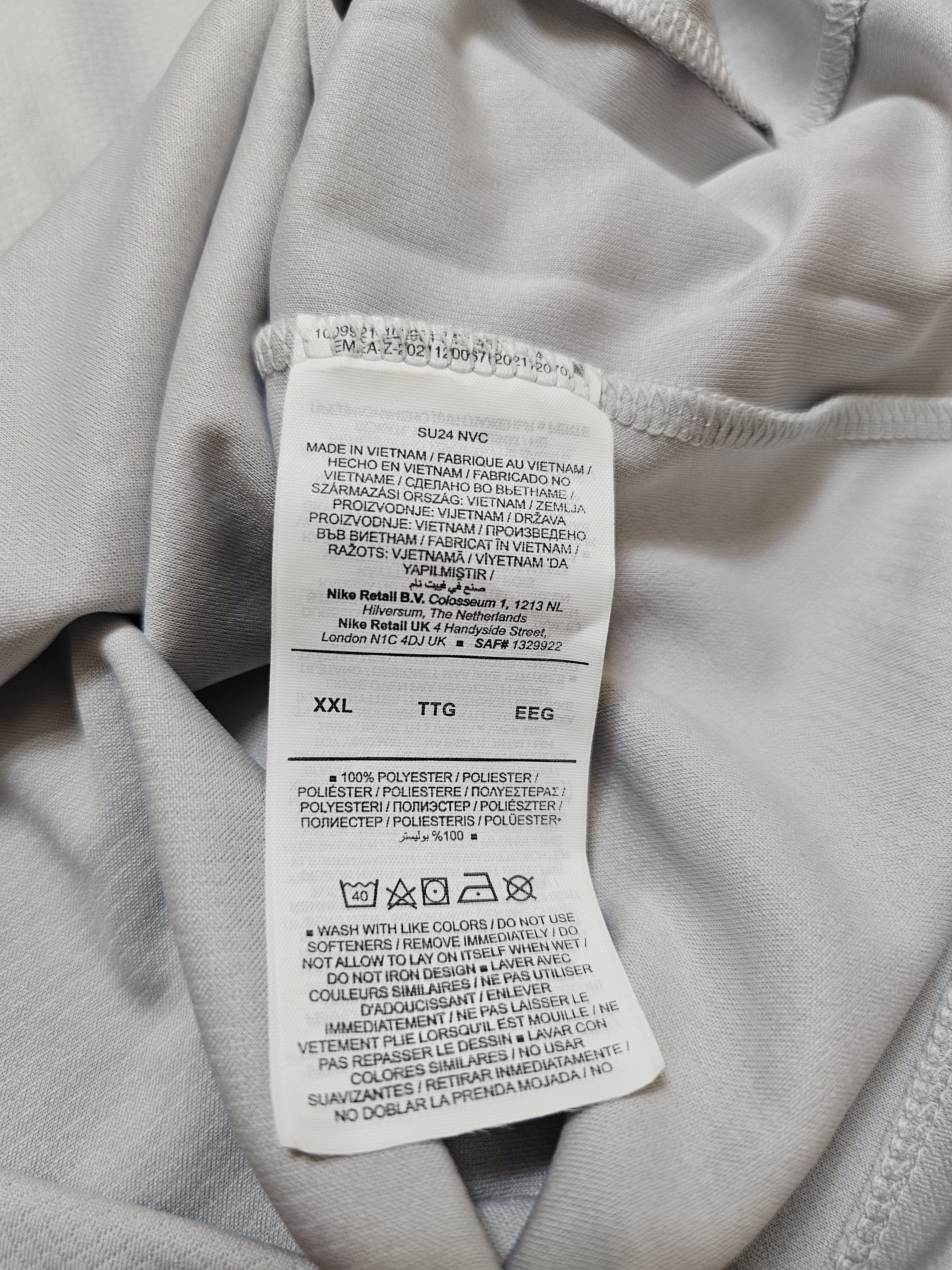 Nike TOTTENHAM HOTSPUR 2024 2025 FOOTBALL SHIRT SOCCER JERSEY Size US XXL / EU 58 / 5 - 6 Thumbnail