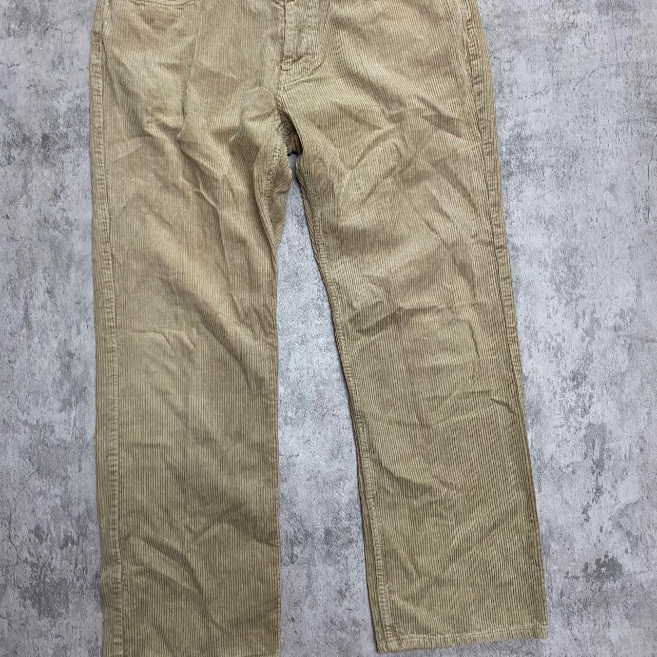 Tommy Hilfiger Tan Cream Tommy Hilfiger corduroy pants Baggy Rap hip hop Size US 38 / EU 54 - 3 Thumbnail