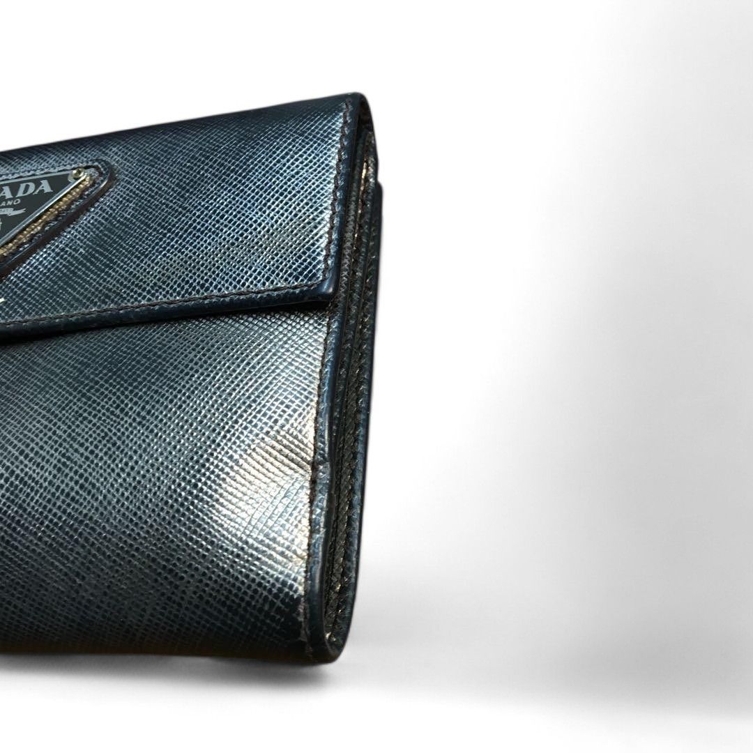 Prada Prada - Saffiano Nappa Leather Wallet Bi Fold Size ONE SIZE - 4 Thumbnail
