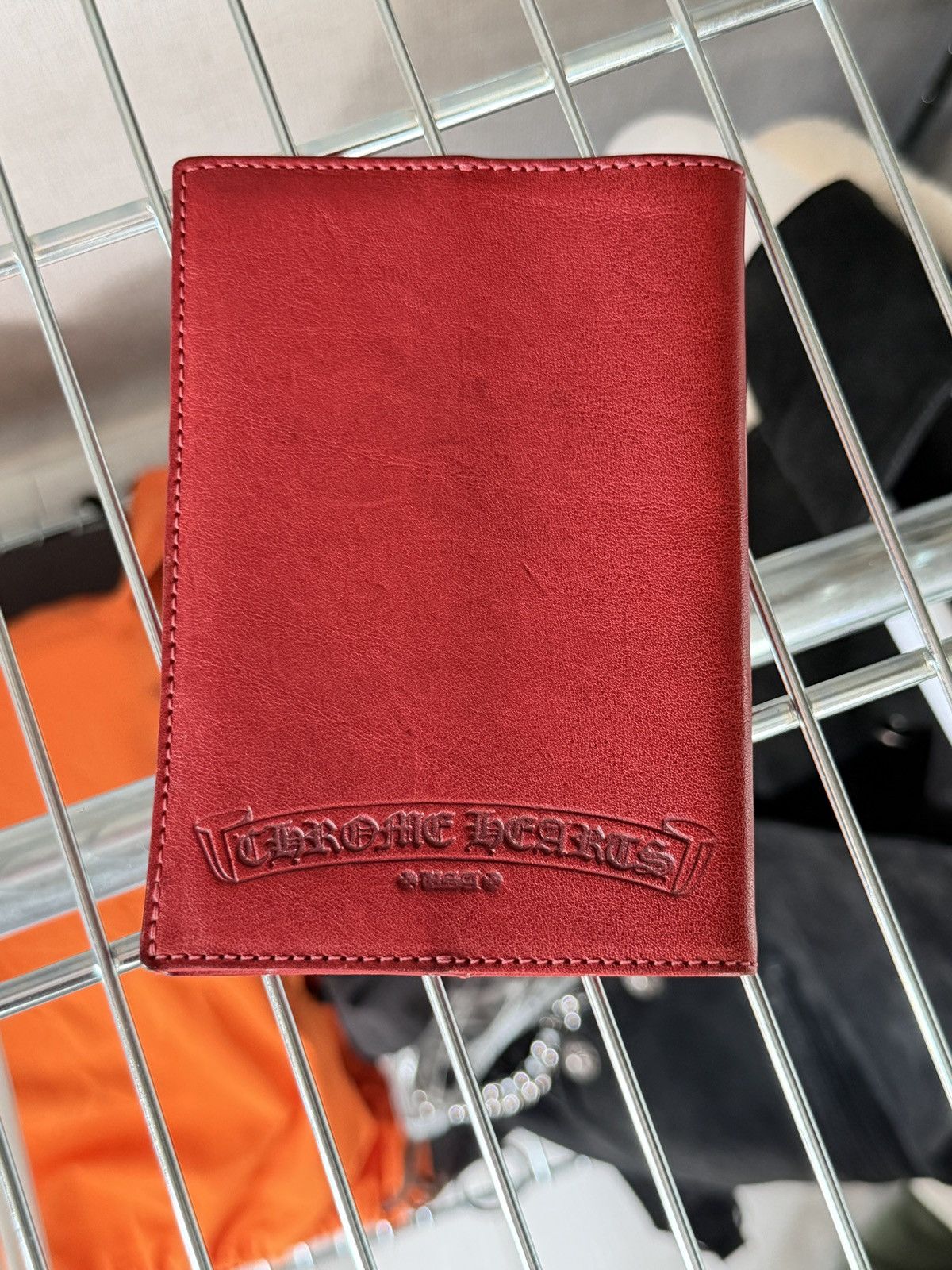 Chrome Hearts Chrome Hearts Cross Patch Passport Case Wallet Size ONE SIZE - 2 Thumbnail