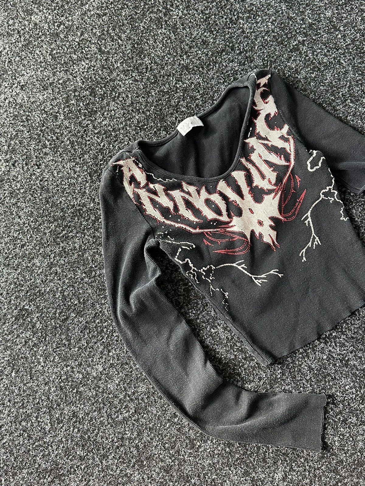 Designer × Ed Hardy 🚨Vintage Ed Hardy STYLE big True Love Logo Women JPG style Size S / US 4 / IT 40 - 2 Thumbnail