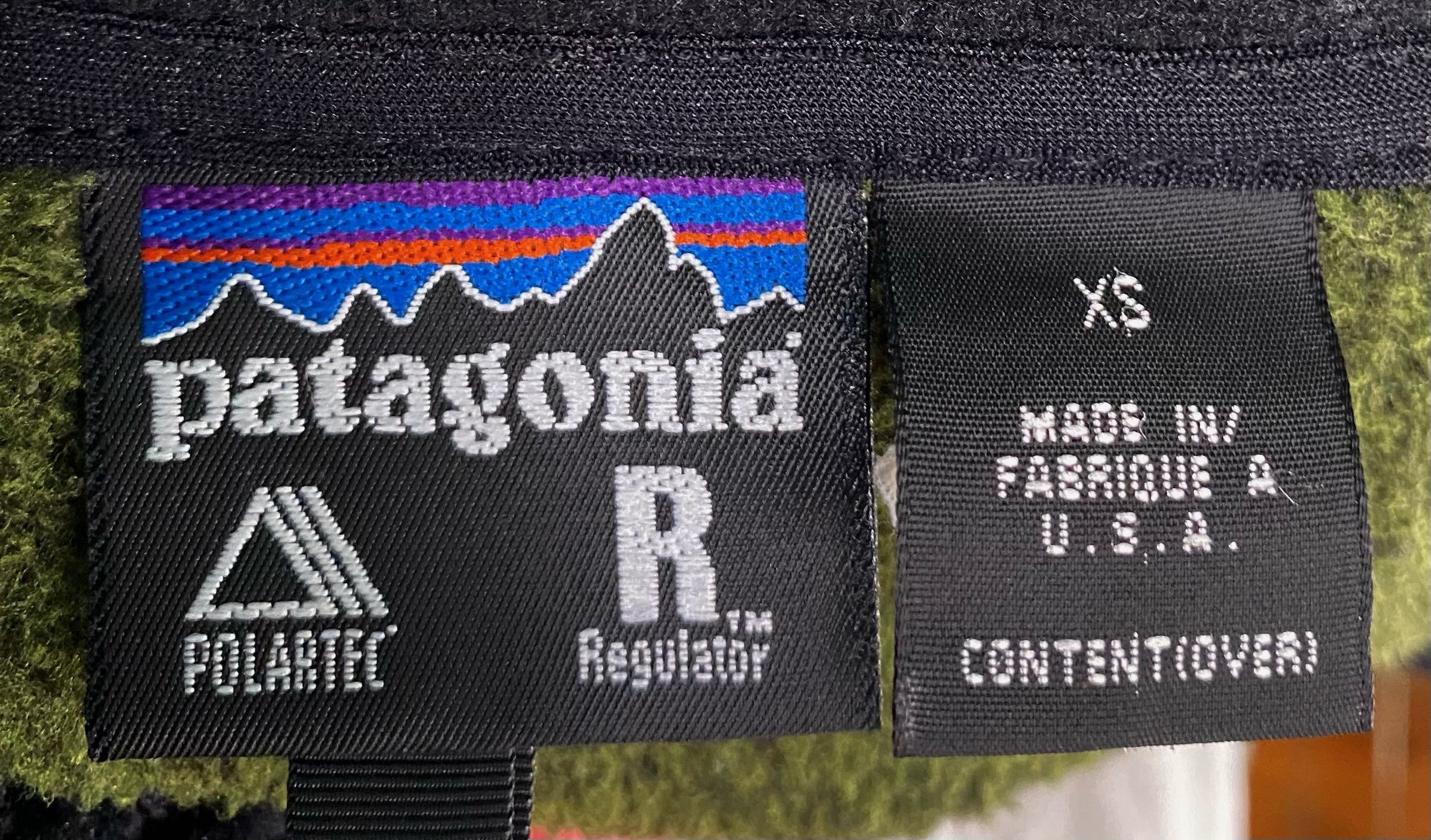 Patagonia 90’s Patagonia Regulator Polartec Fleece Green Vest XS Size XS / US 0-2 / IT 36-38 - 5 Thumbnail