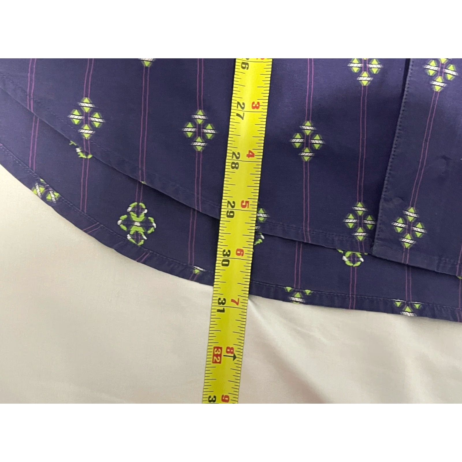 Robert Graham Robert Graham Shirt Mens M Purple Geometric Long Sleeve Button Up Shirt Size US M / EU 48-50 / 2 - 2 Thumbnail