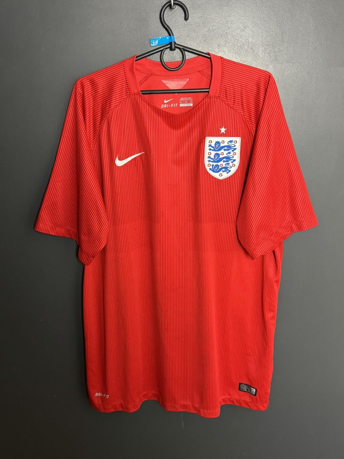Nike England National Team 14/15 Away Football Soccer Jersey Size US XL / EU 56 / 4 - 1 Thumbnail