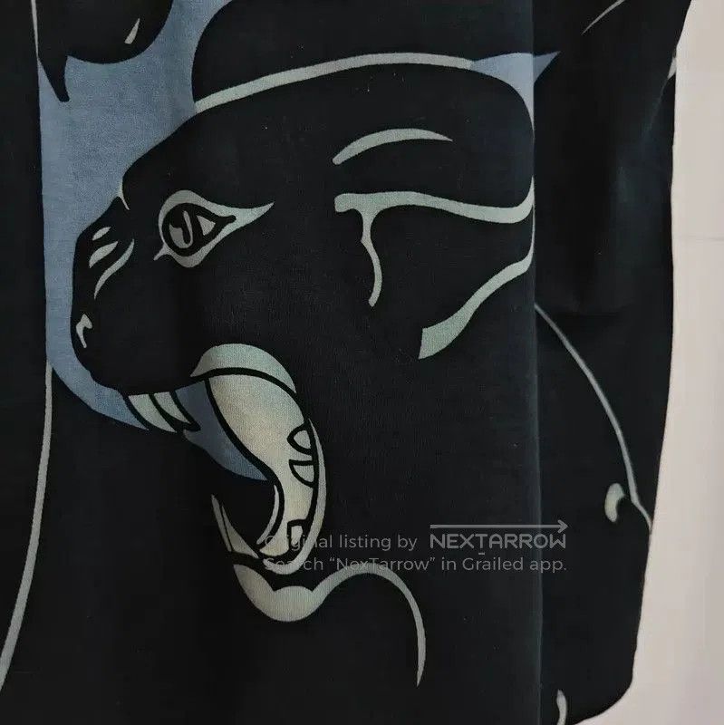 Valentino Valentino Black Cotton Graphic Short Sleeve T-shirt . Size XS / US 0-2 / IT 36-38 - 5 Thumbnail