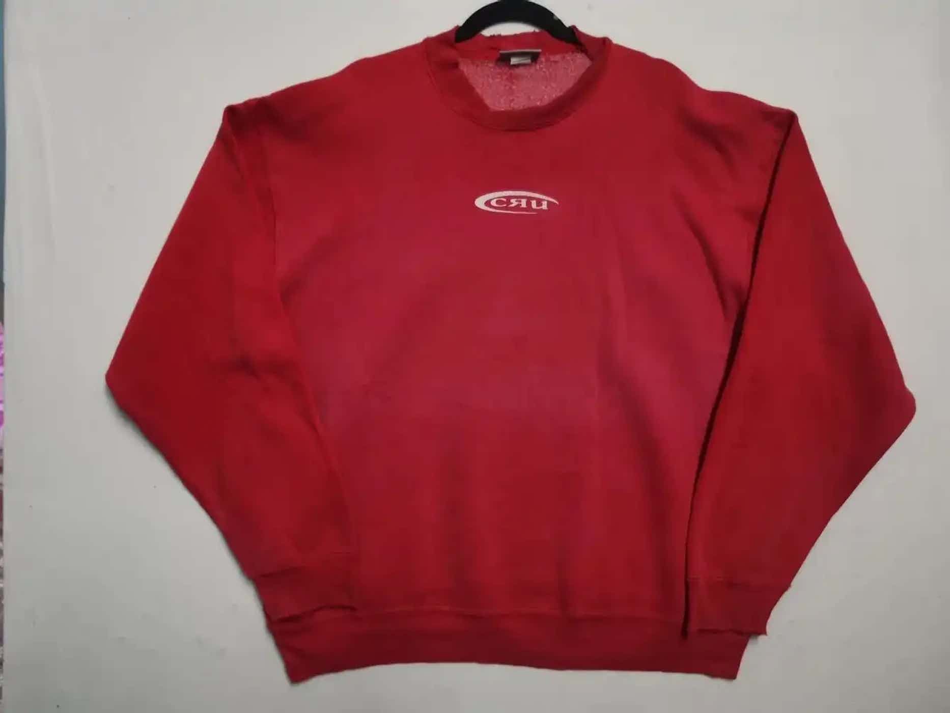 Vintage Vintage CRU Big Logo Sweatshirt Size US XXL / EU 58 / 5 - 1 Thumbnail