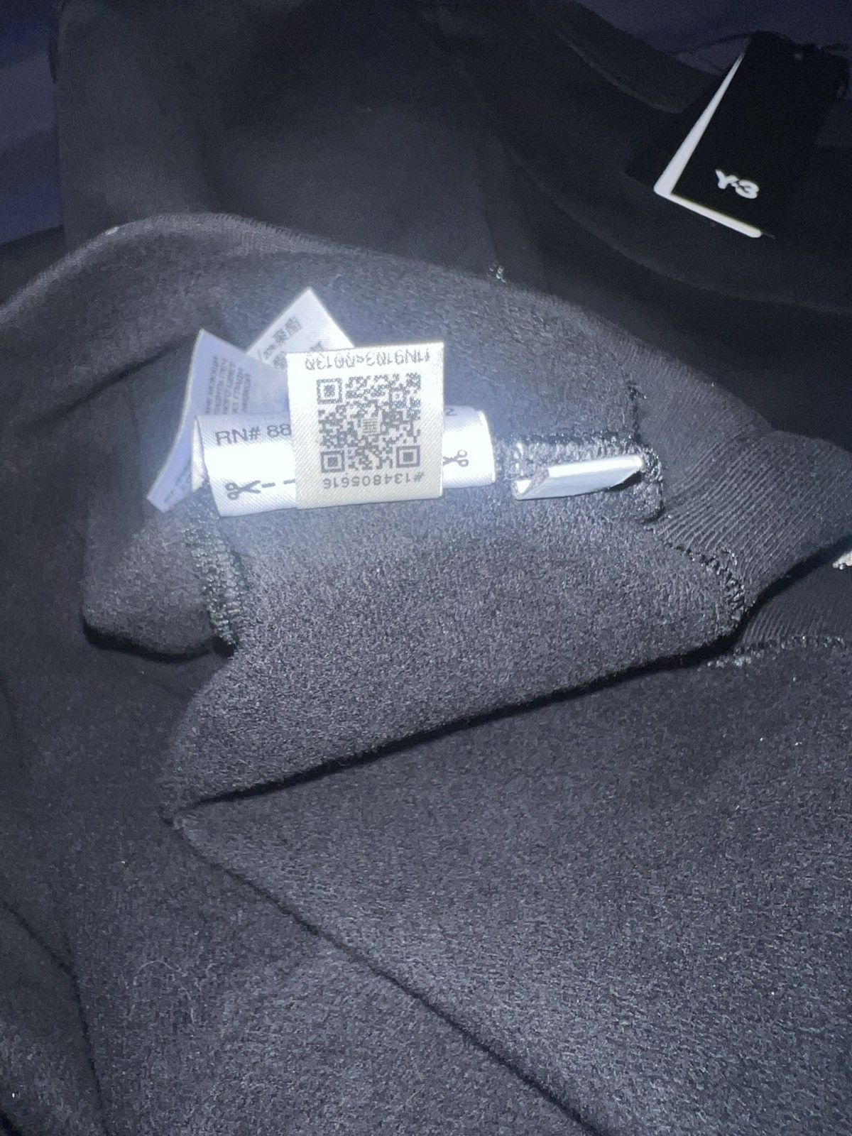 Yohji Yamamoto Adidas y3 logo crewneck Size US L / EU 52-54 / 3 - 7 Thumbnail
