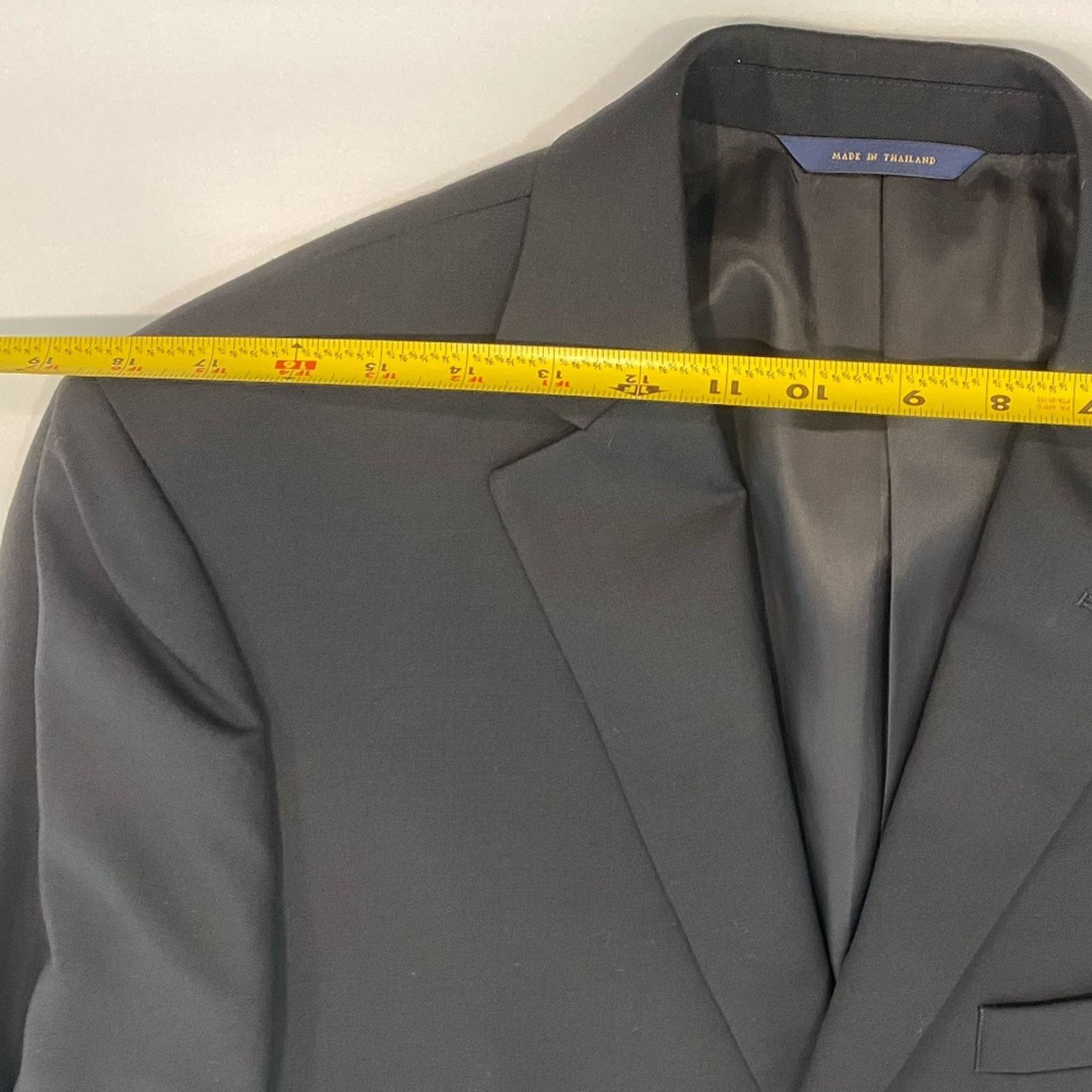 Brooks Brothers NWOT Brooks Brothers Select Solid Black Suit Blazer - 42L Size 42L - 11 Thumbnail