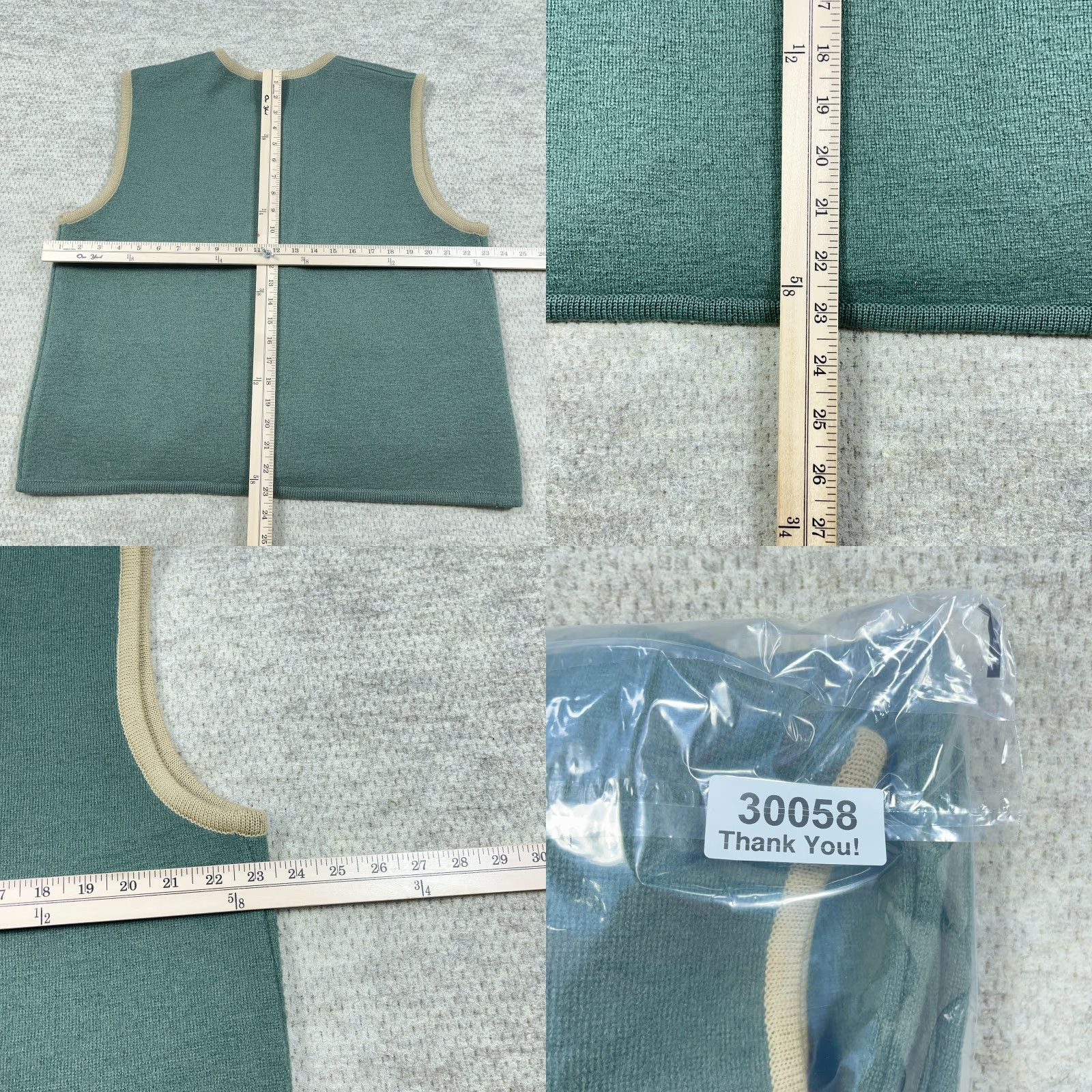 Vintage VINTAGE Woolrich Sweater Women XL Green Knit Size XL / US 12-14 / IT 48-50 - 8 Thumbnail