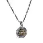 Jewelry × Vintage S925 silver Horus eye of God Necklace Size ONE SIZE - 3 Thumbnail