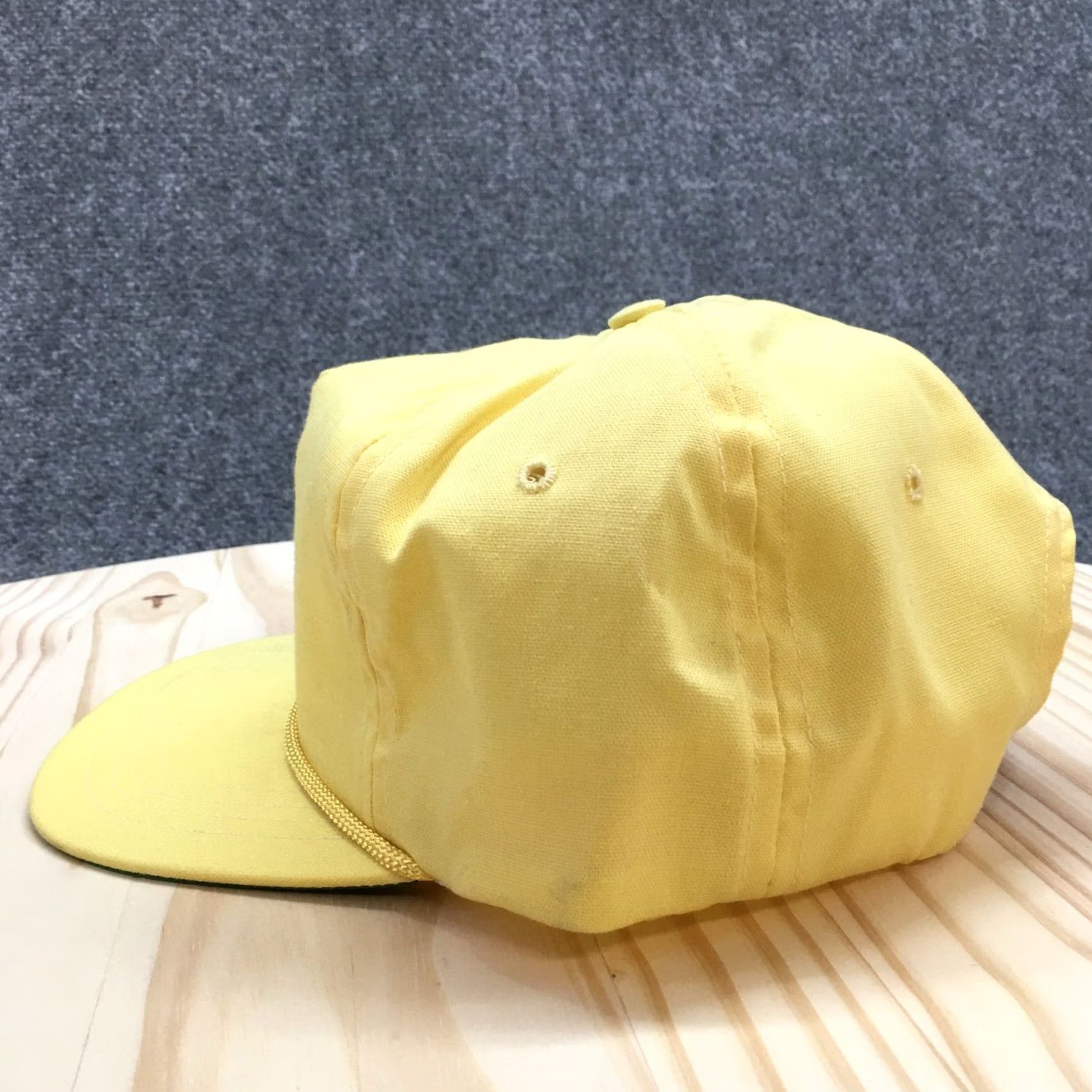 Roper Duckster Rope Hat USA Edinburgh Mens Yellow One Size Adjustable Embroidered Logo Size ONE SIZE - 5 Thumbnail