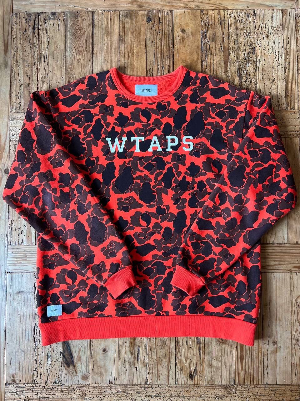 Wtaps Wtaps sweatshirt crewneck Size US XL / EU 56 / 4 - 1 Thumbnail
