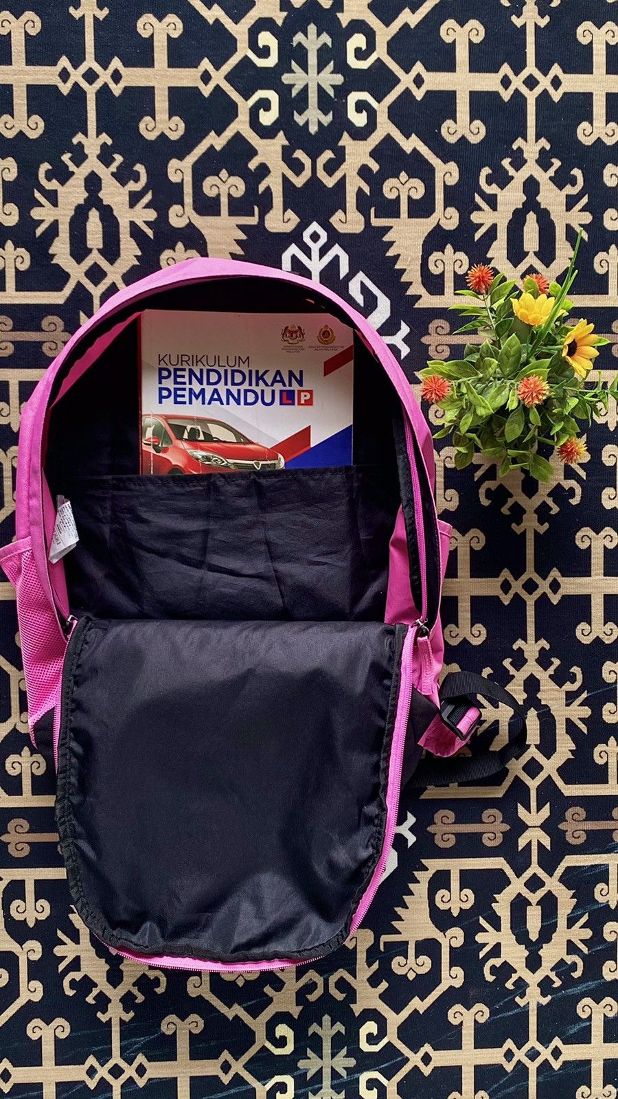 Nike Nike Hayward 2.0 Swoosh Pink Rucksack With Tags Size ONE SIZE - 6 Thumbnail