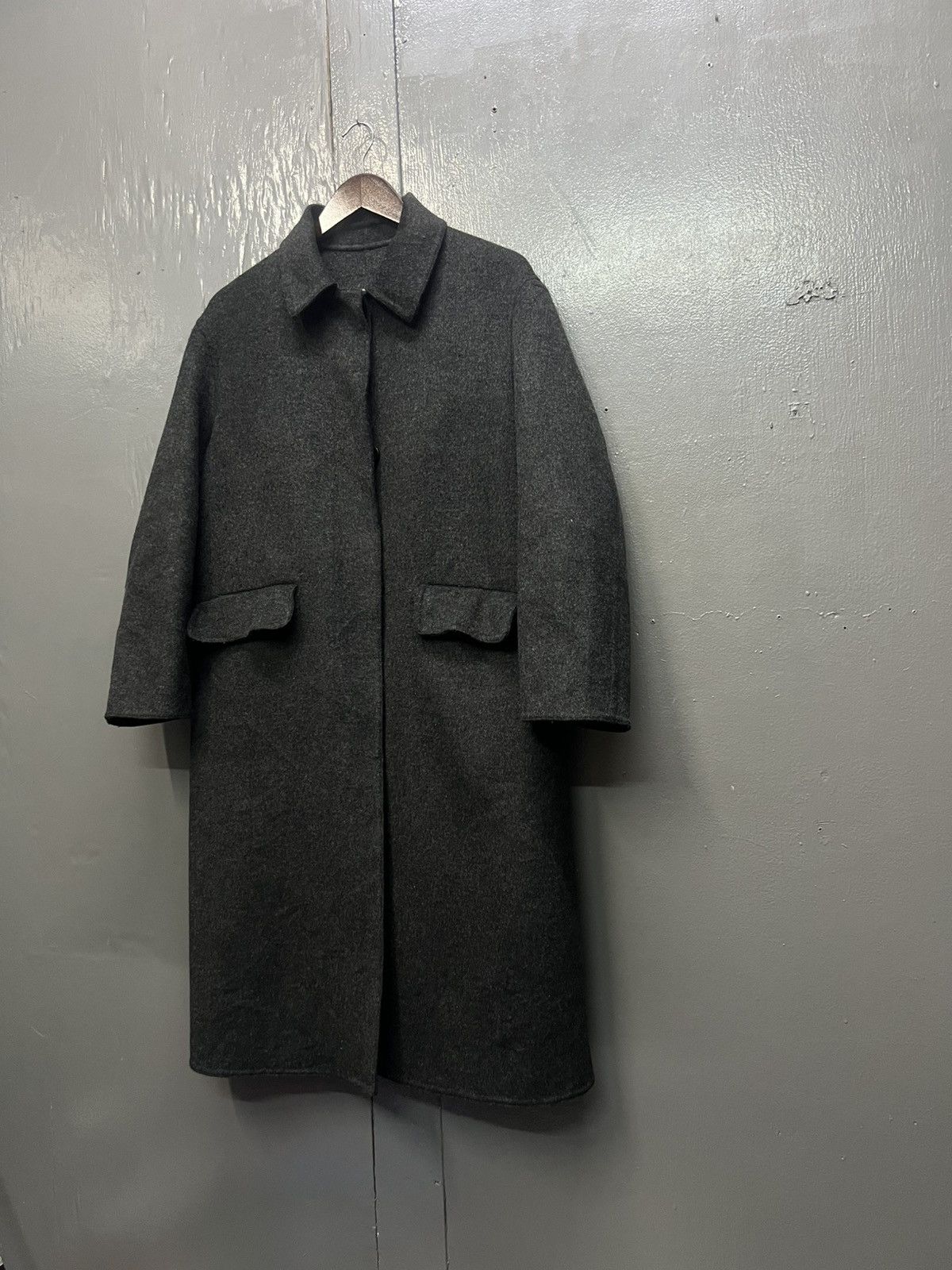 JW Anderson JW Anderson Long Coat in Wool Size US S / EU 44-46 / 1 - 2 Thumbnail